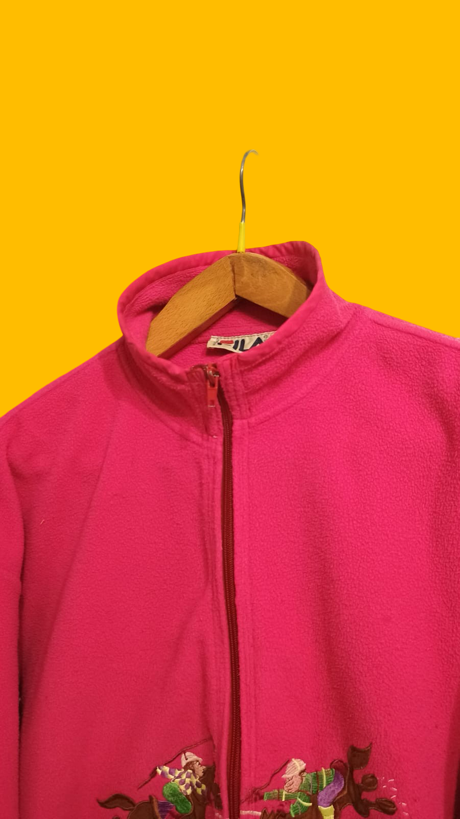 Vintage Multicolor Fantasy 90's Fila Sweatshirt Unisex Size L