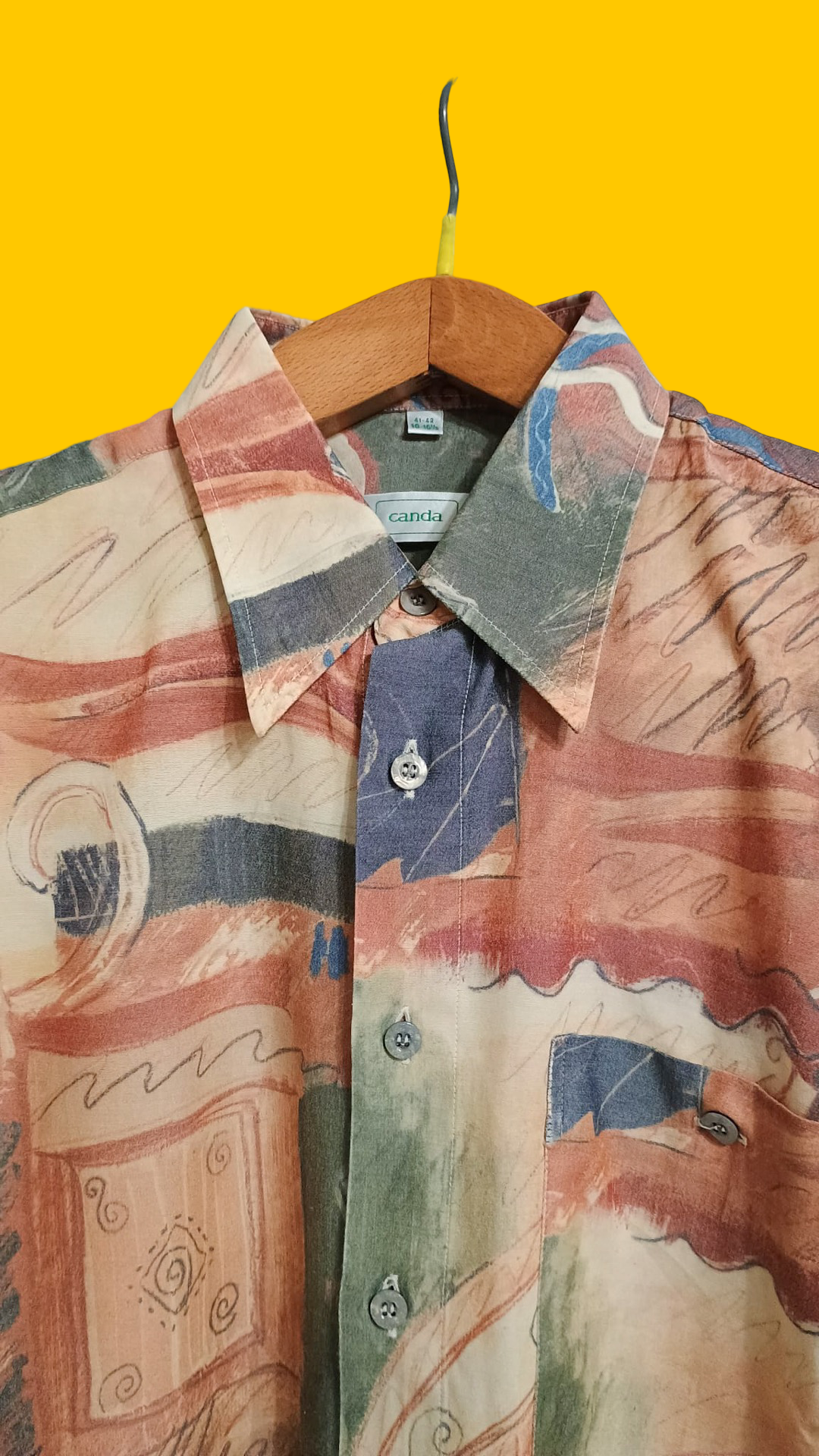 Vintage Multicolor Fantasy 90's Shirt Unisex Size XL