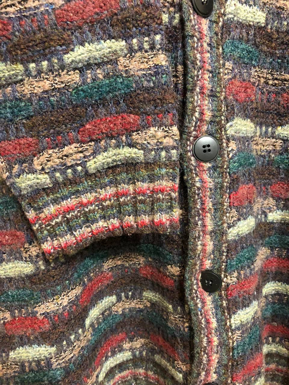 Cardigan vintage unisexe