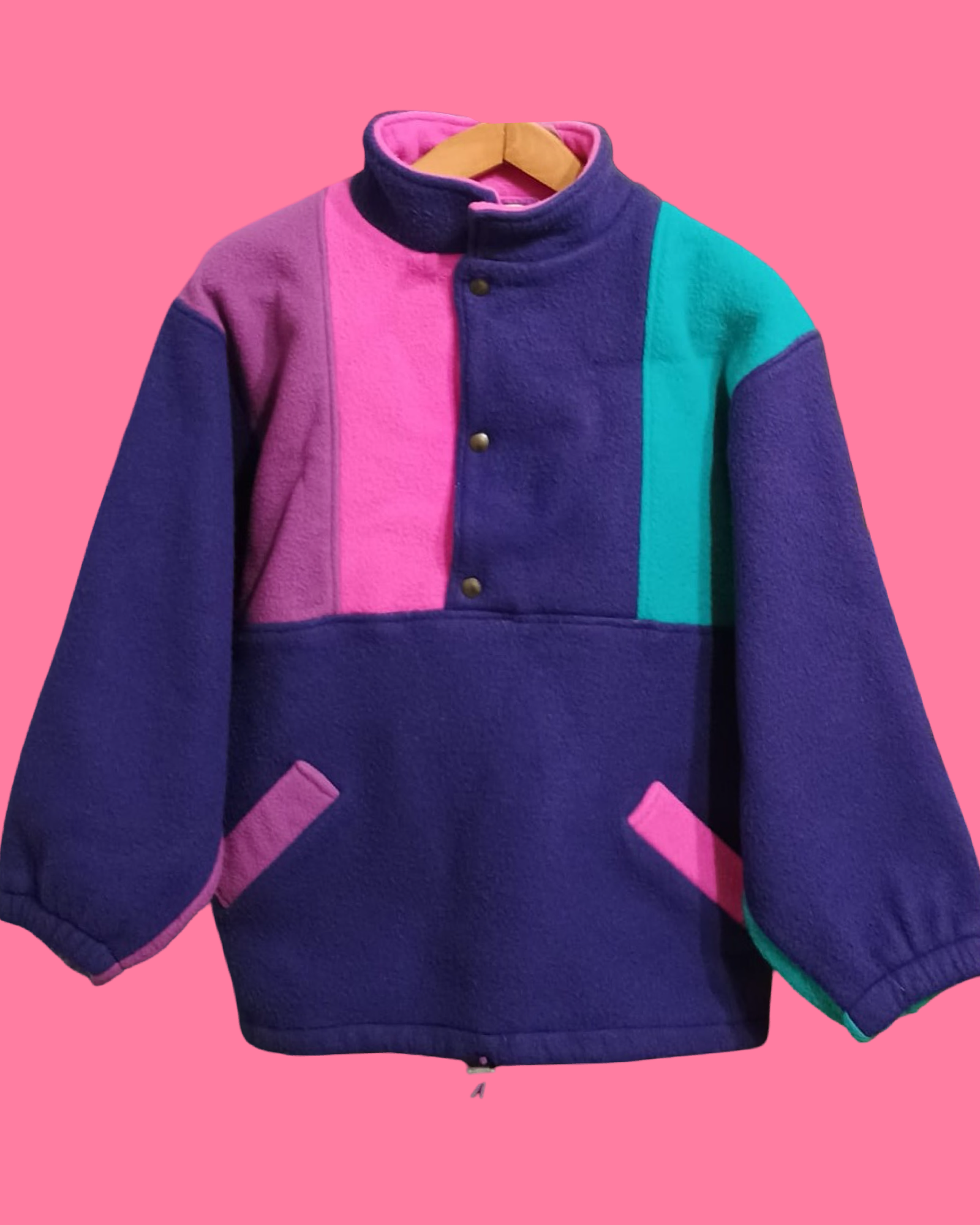 Vintage Multicolor Fantasy 90's Sweatshirt Woman Size M