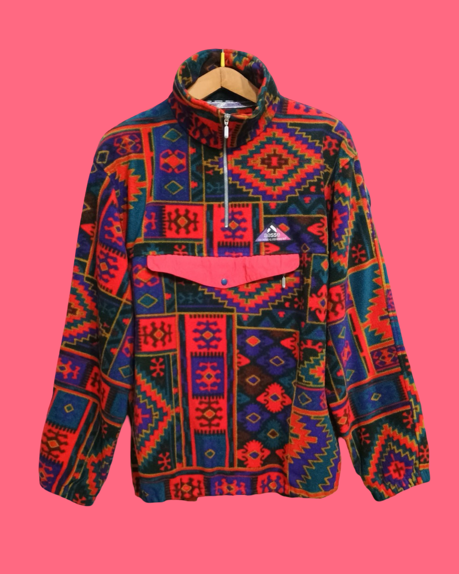 Vintage Multicolor Fantasy 90's Sweatshirt Unisex Size XL