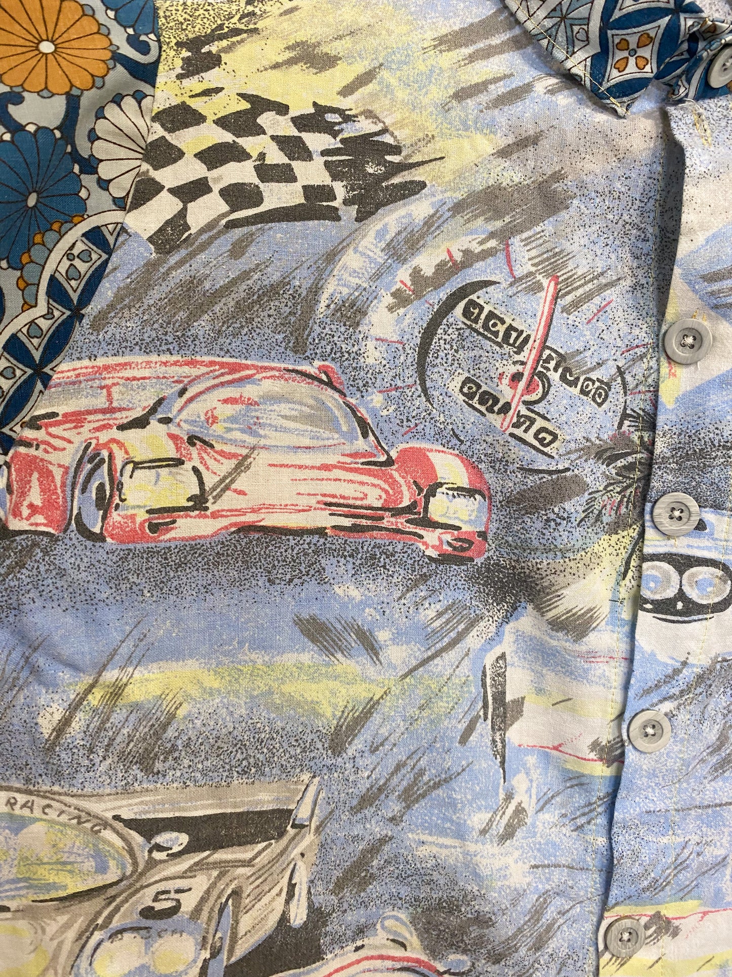 Vintage Multicolor Fantasy Shirt Unisex Size M