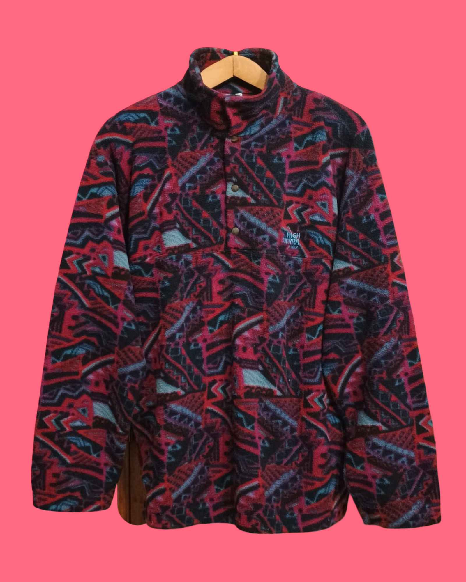 Vintage Multicolor Fantasy 90's Sweatshirt Unisex Size L