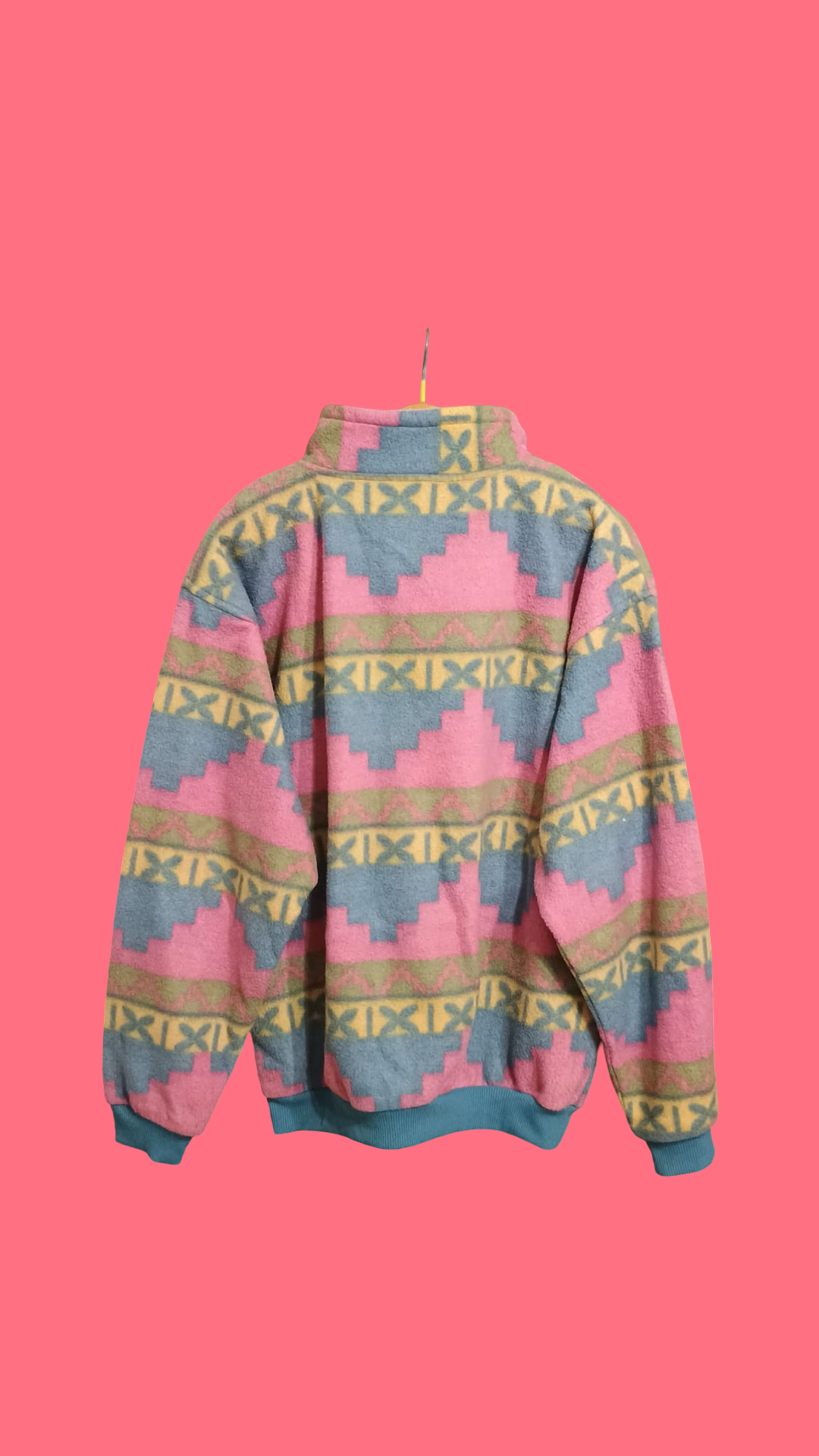 Vintage Multicolor Fantasy 90's Sweatshirt Unisex Size L
