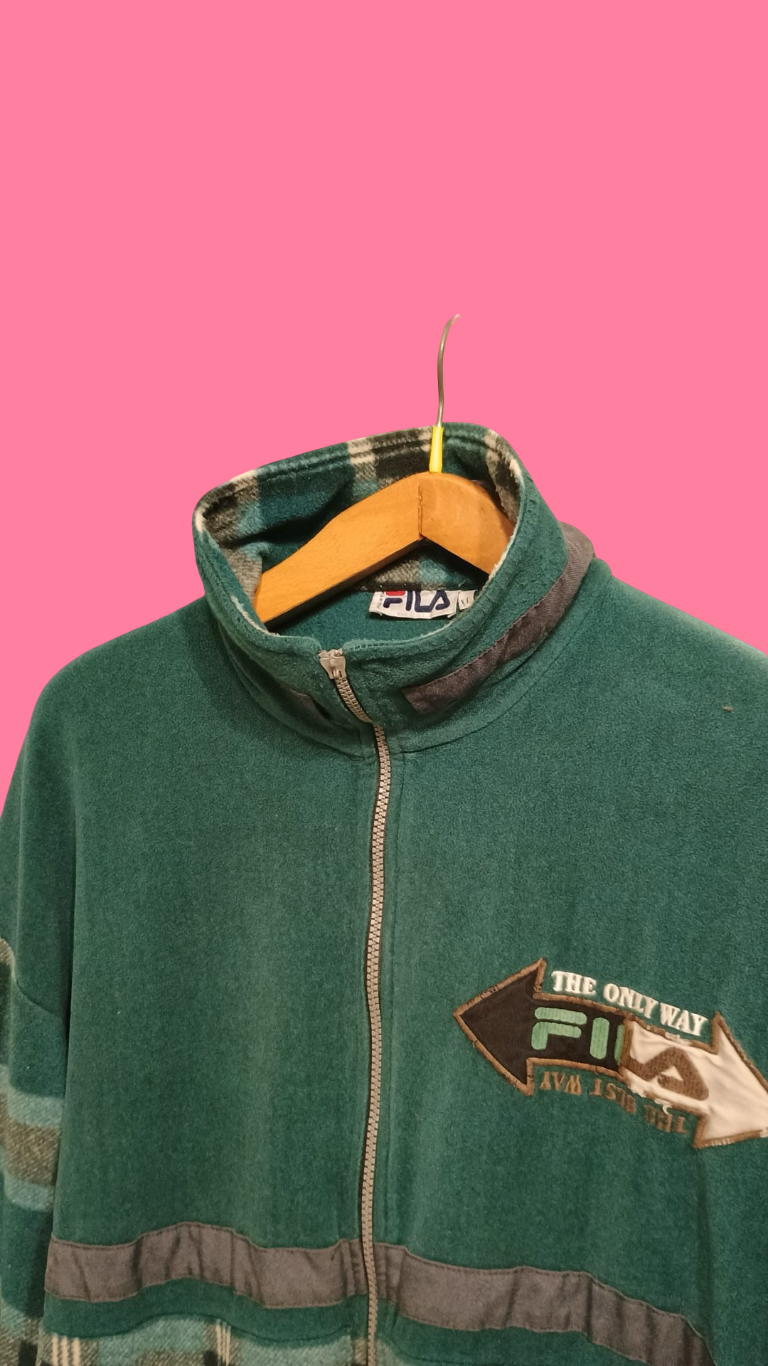 Vintage Multicolor Fantasy 90's Fila Sweatshirt Unisex Size XL
