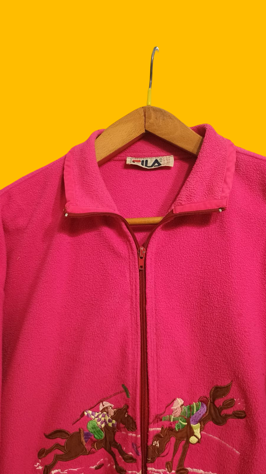 Vintage Multicolor Fantasy 90's Fila Sweatshirt Unisex Size L