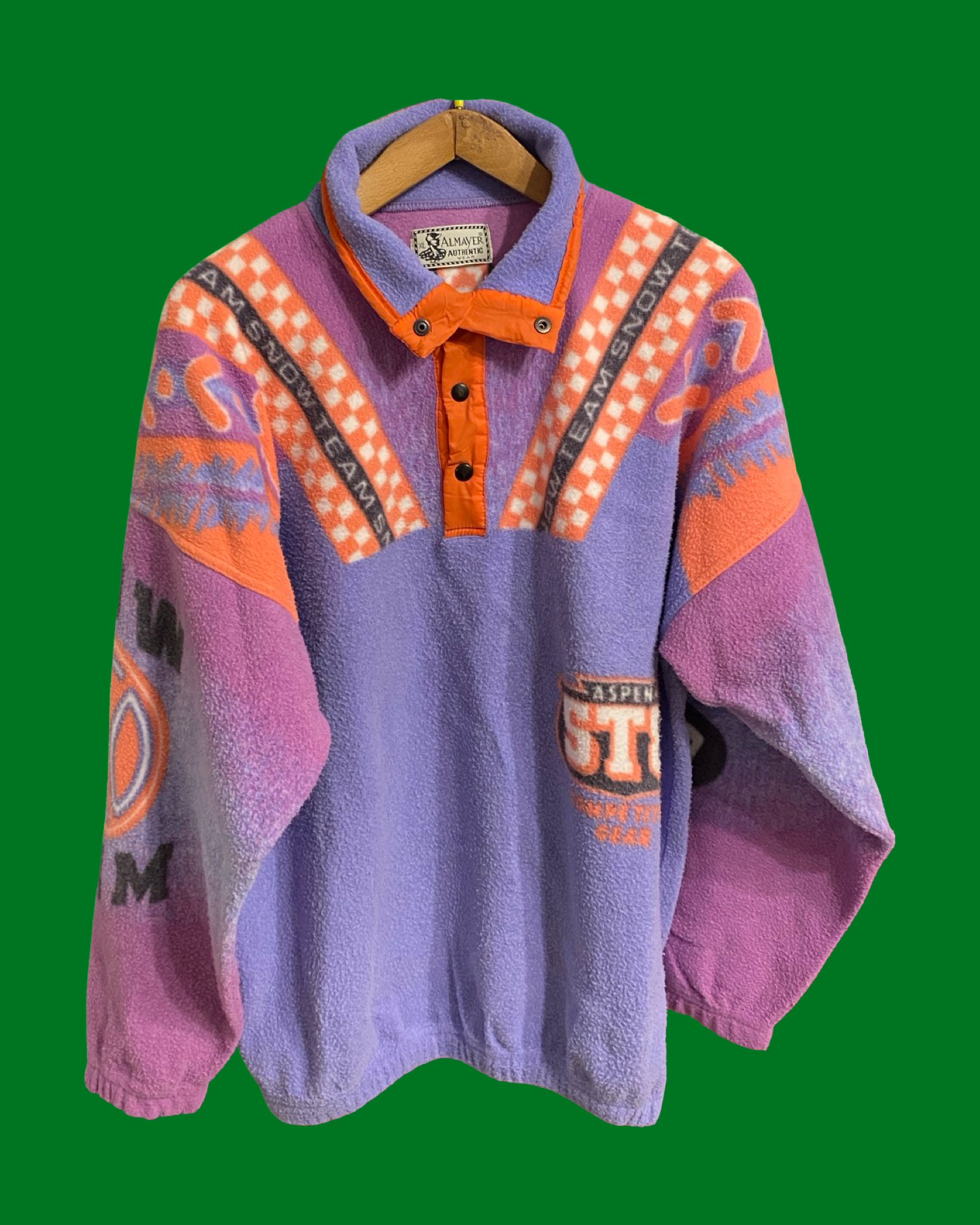 Vintage Multicolor Fantasy 90's Sweatshirt Unisex Size L