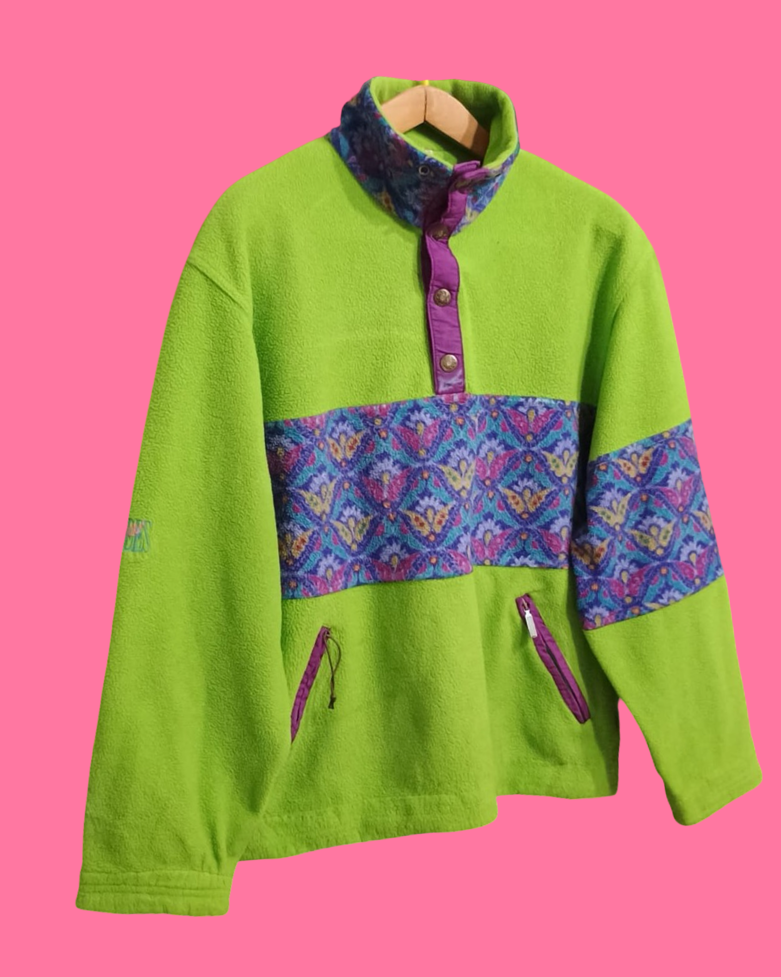 Vintage Multicolor Fantasy 90's Sweatshirt Unisex Size M