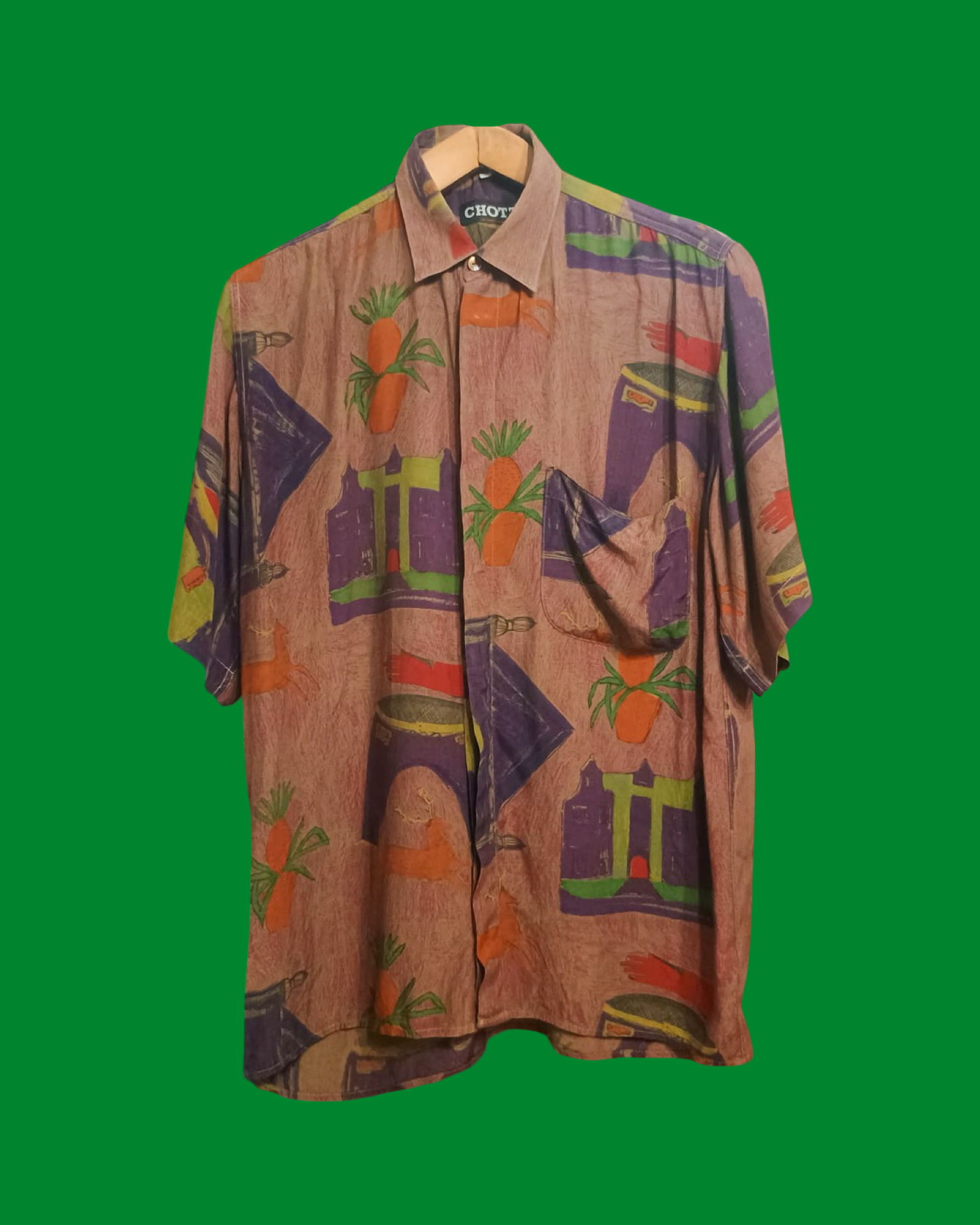 Vintage Style Multicolor Fantasy 90's Shirt Unisex Size S