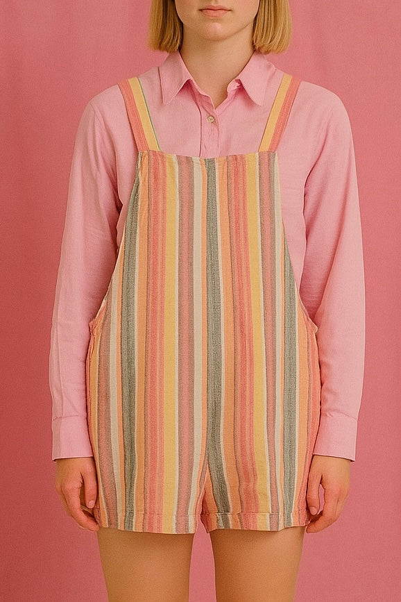 Vintage Multicolor Fantasy 90's Shirt Woman Size M