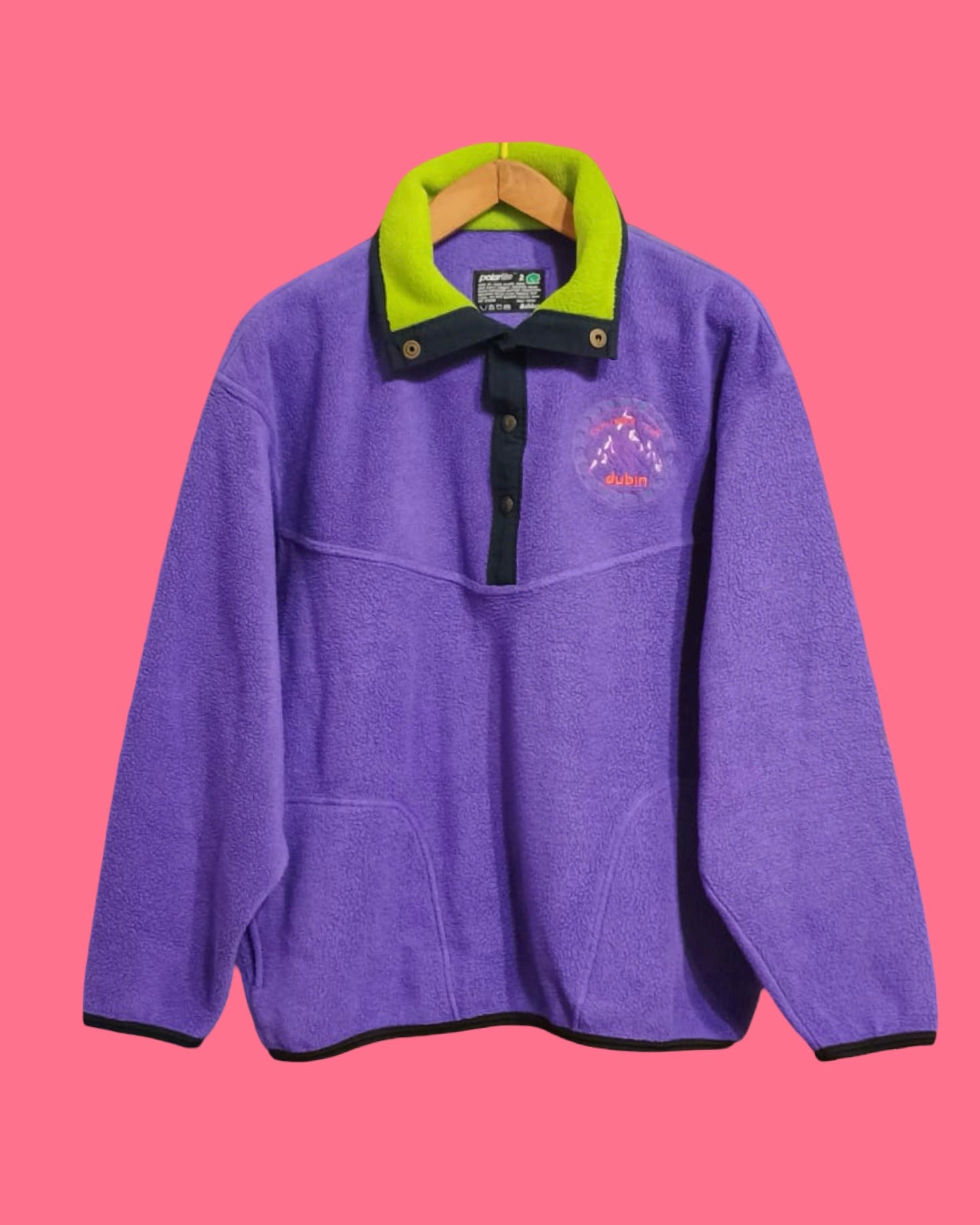 Vintage Multicolor Fantasy 90's Sweatshirt Unisex Size L
