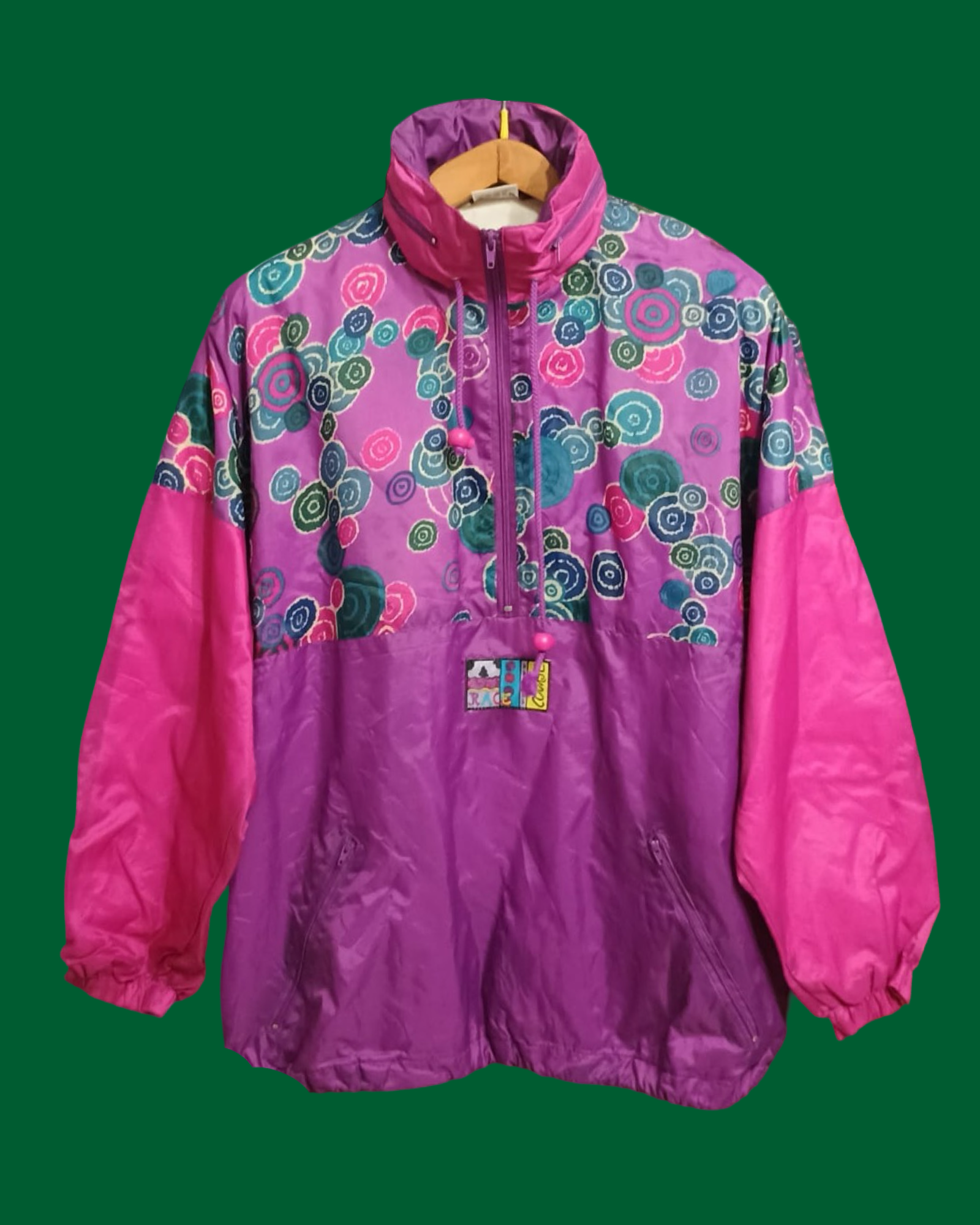 Vintage Multicolor Fantasy 90's Windbreaker Unisex Size M