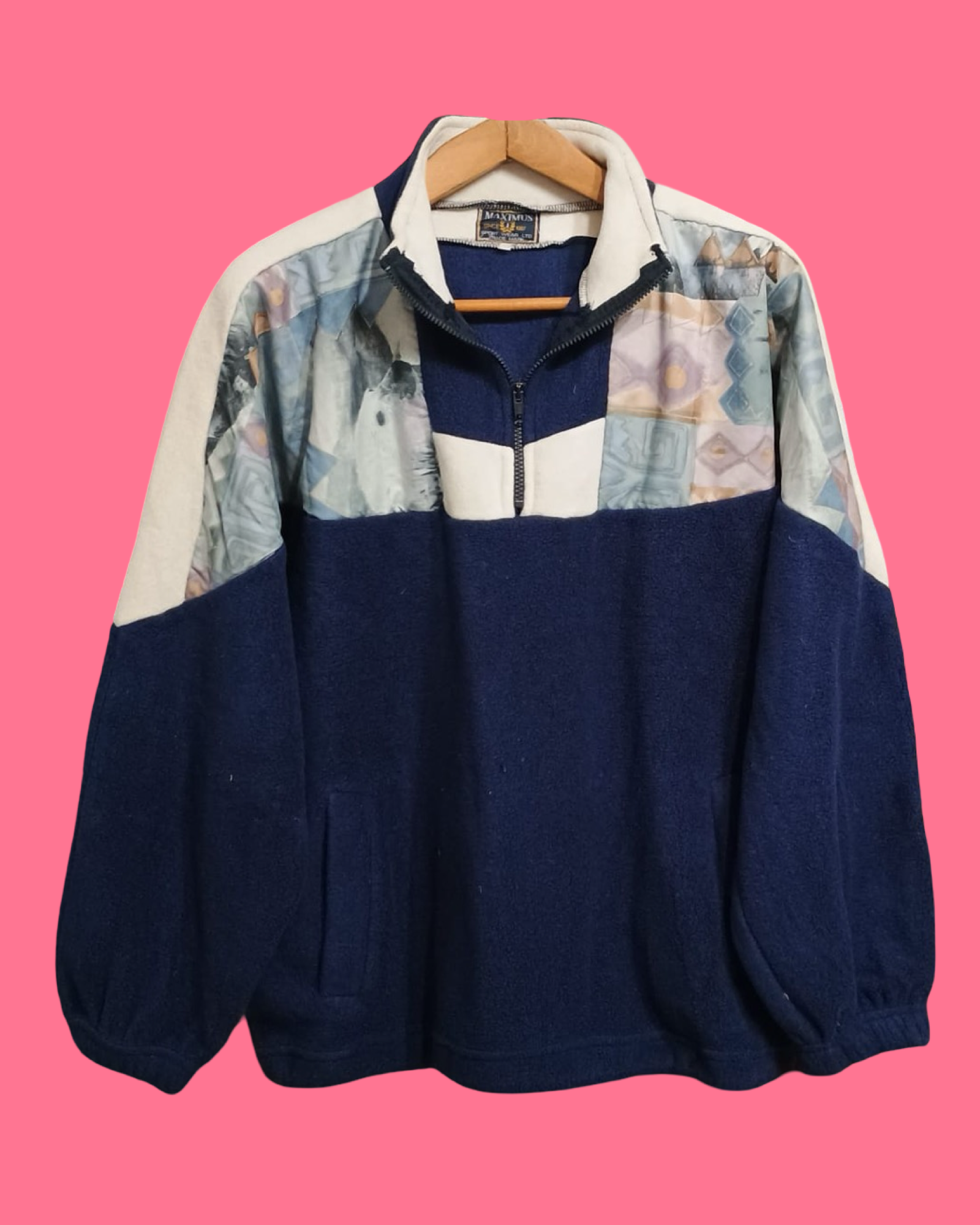 Vintage Multicolor Fantasy 90's Sweatshirt Unisex Size M