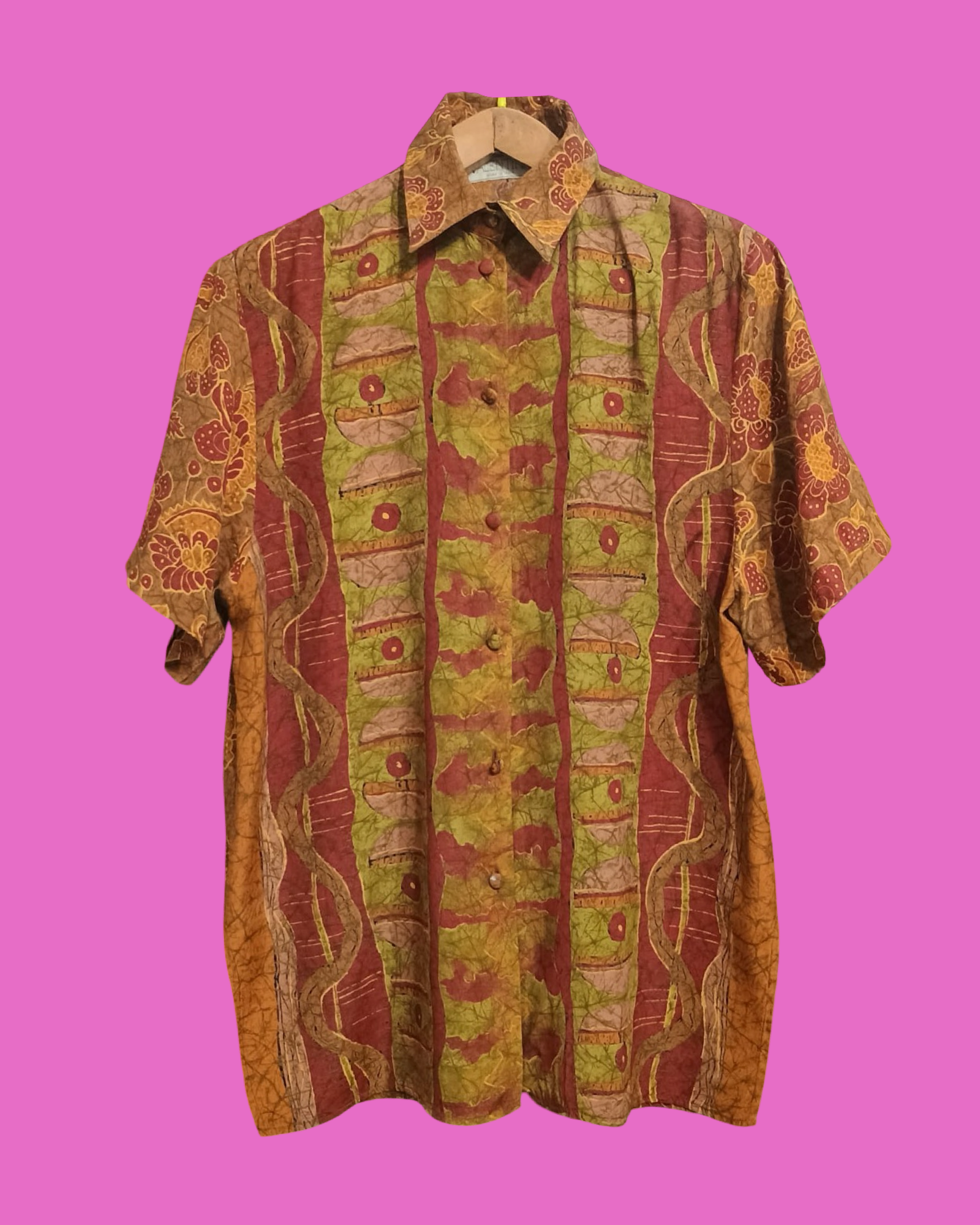 Vintage Multicolor Fantasy 90's Shirt Unisex Size M