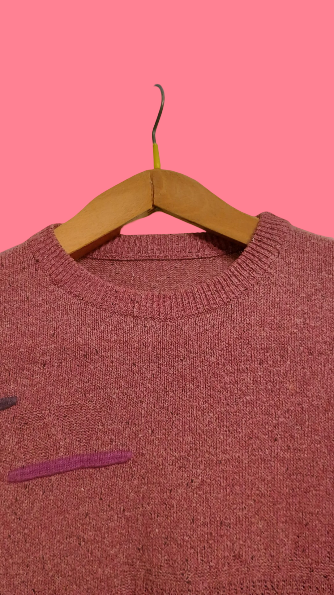 Vintage Multicolor Fantasy 90's Sweater Unisex Size L