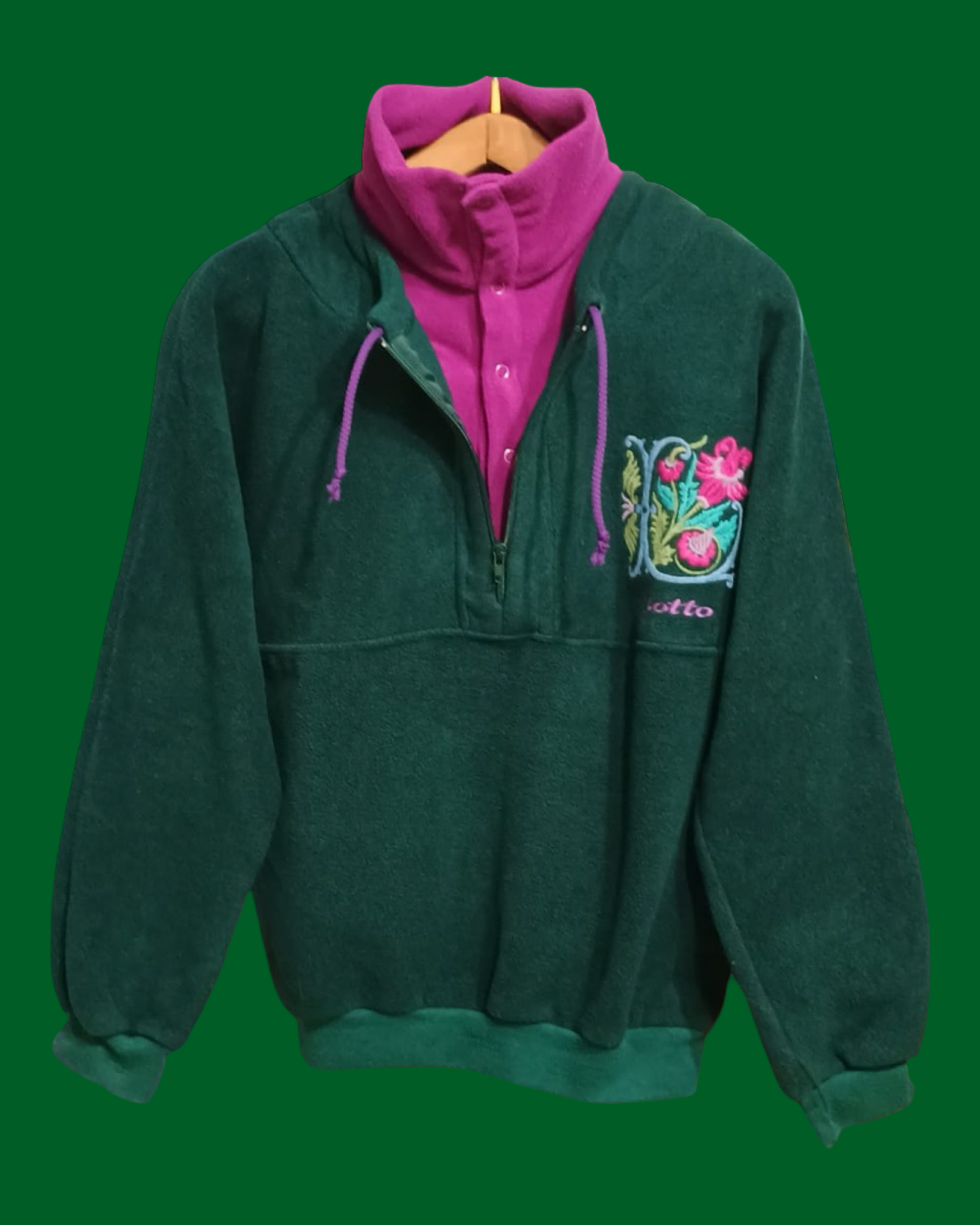 Vintage Multicolor Fantasy 90's Sweatshirt Unisex Size M