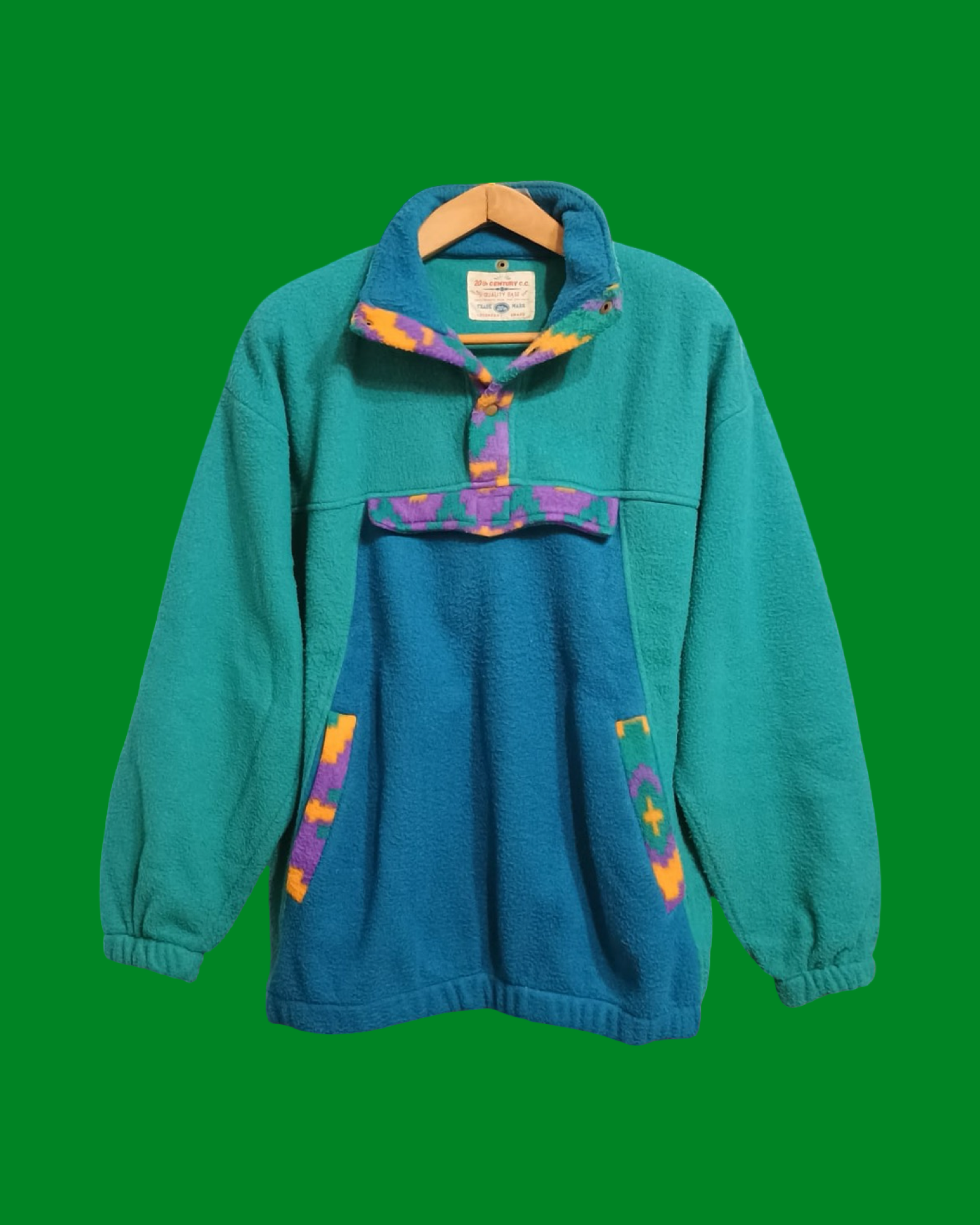 Vintage Multicolor Fantasy 90's Sweatshirt Unisex Size XL