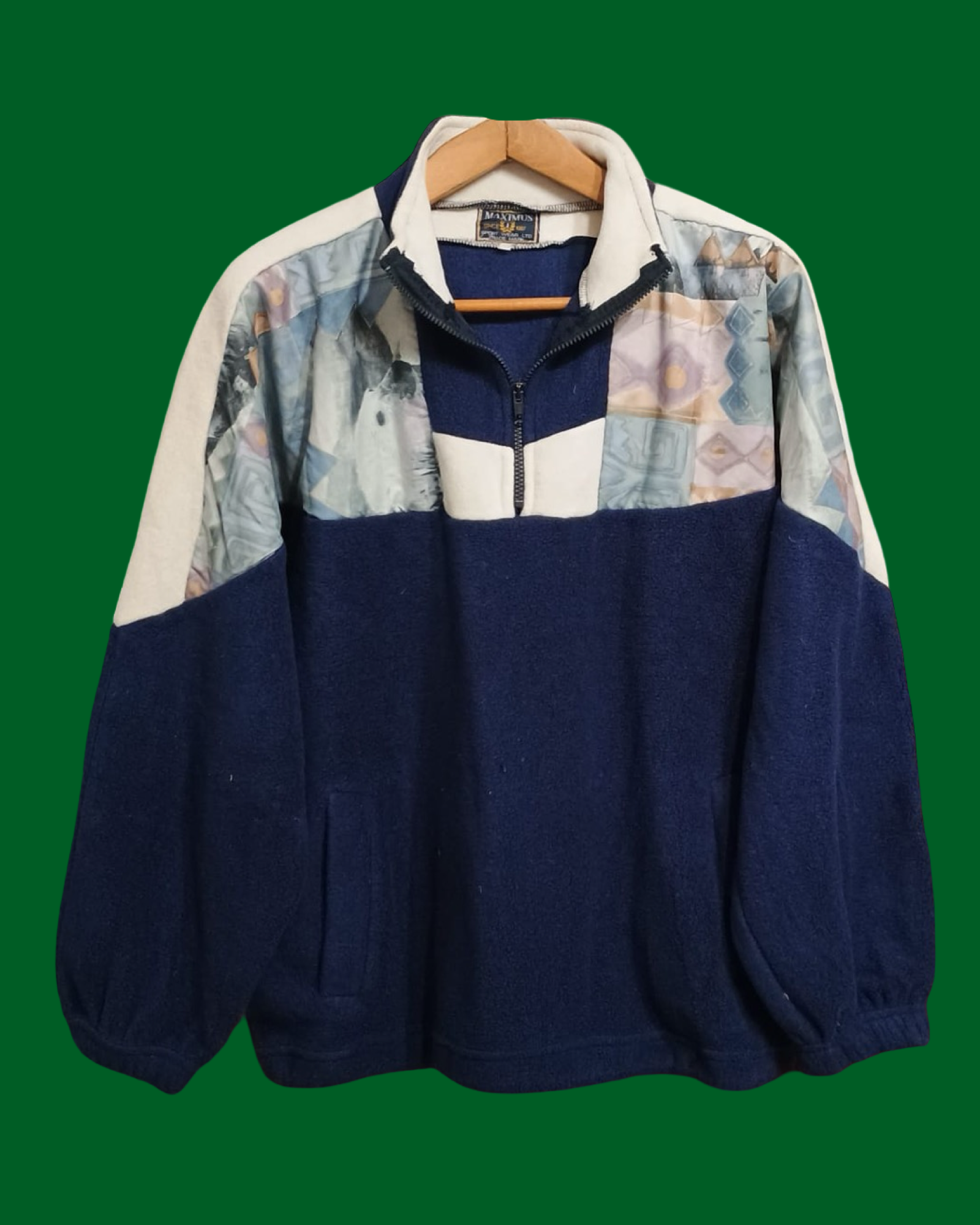 Vintage Multicolor Fantasy 90's Sweatshirt Unisex Size M