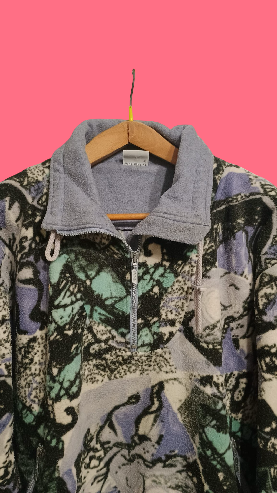 Vintage Multicolor Fantasy 90's Sweatshirt Unisex Size XL