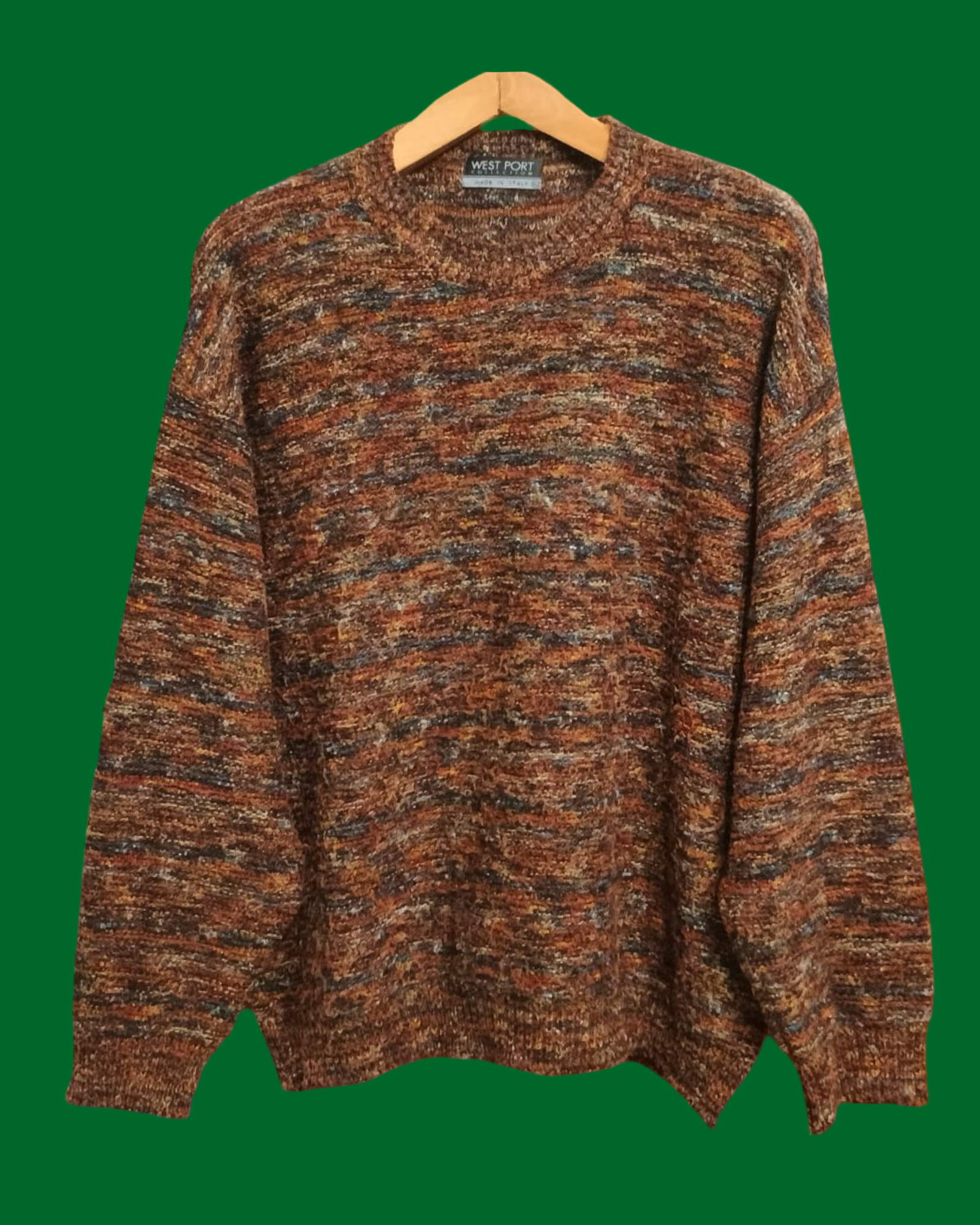 Vintage Multicolor Fantasy 90's Sweater Unisex Size L