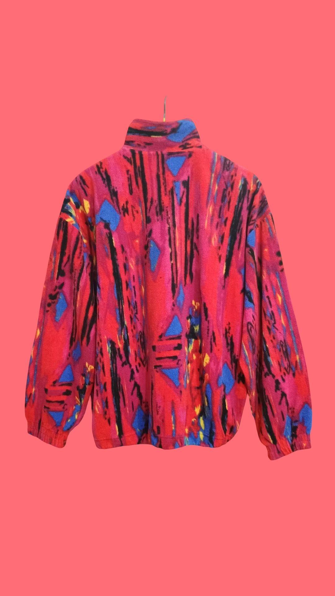 Vintage Multicolor Fantasy Fila 90's Sweatshirt Woman Size M