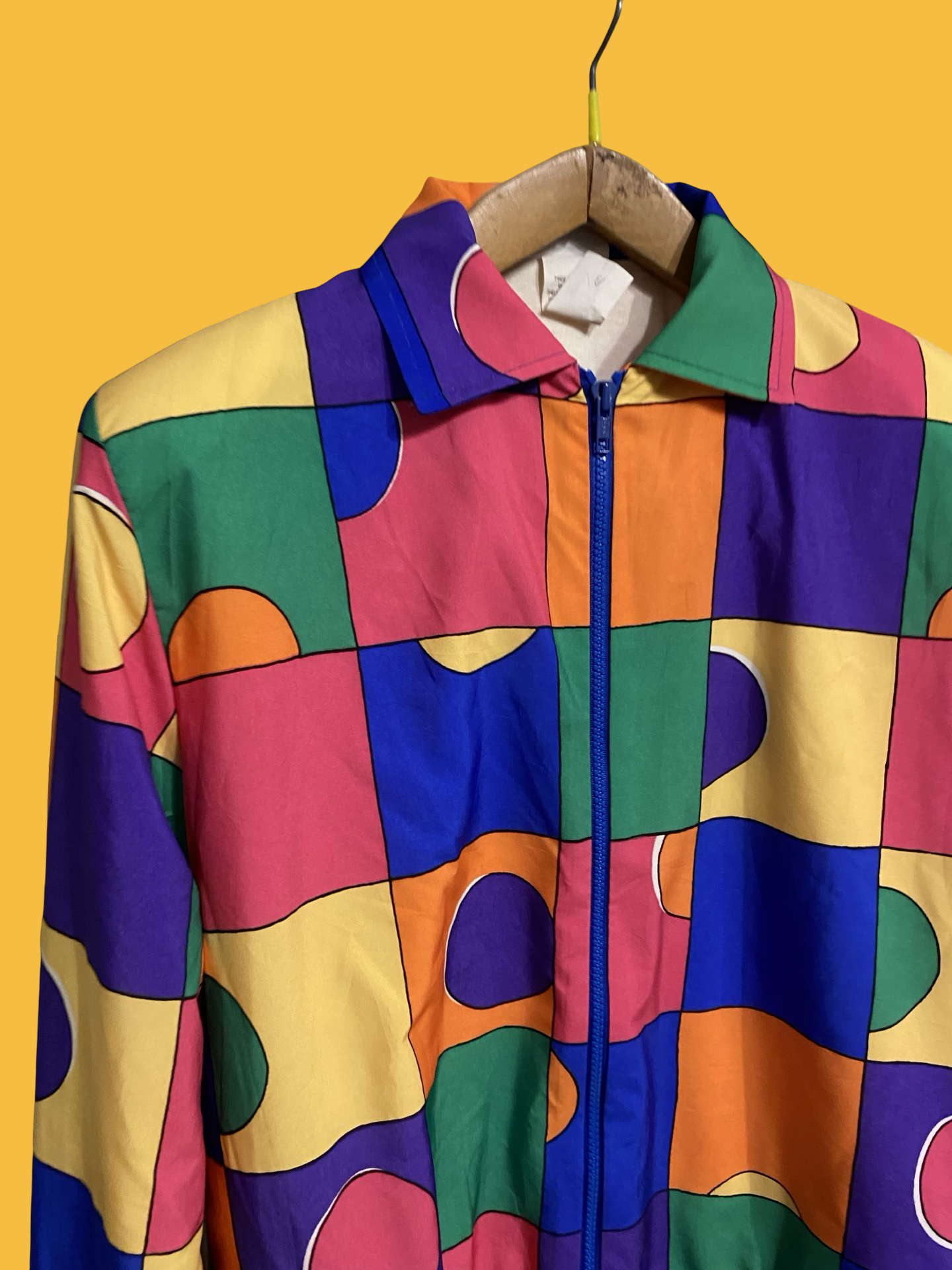 Vintage Multicolor Fantasy 90's Sweatshirt Woman Size M
