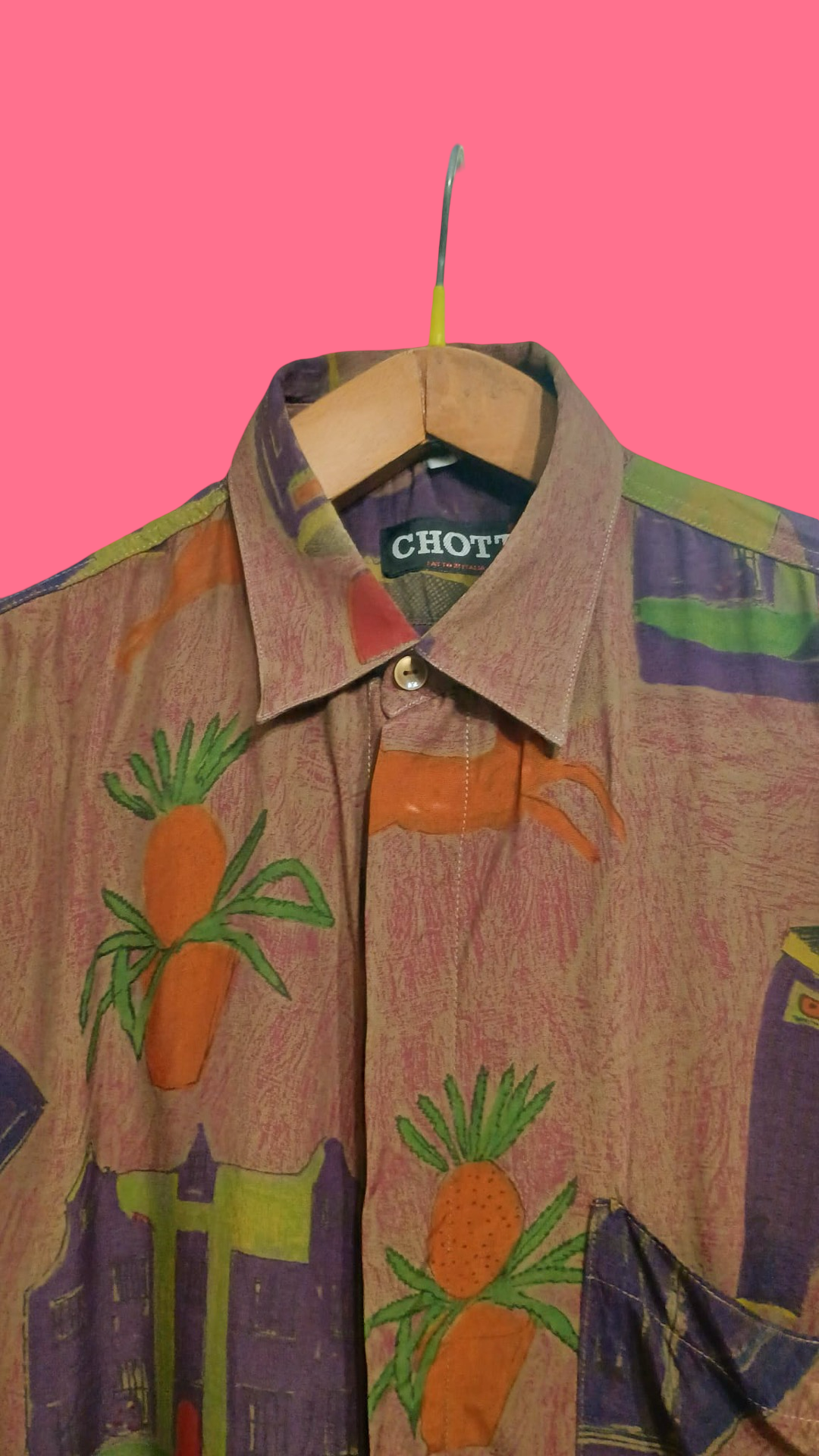 Vintage Style Multicolor Fantasy 90's Shirt Unisex Size S