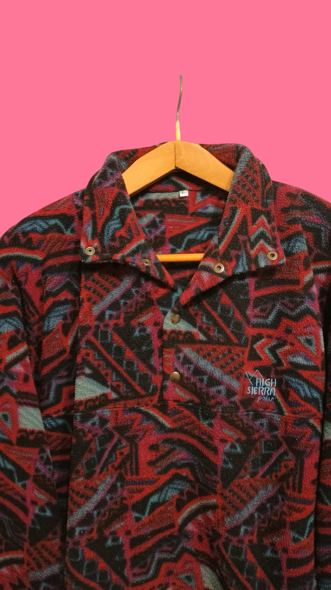 Vintage Multicolor Fantasy 90's Sweatshirt Unisex Size L