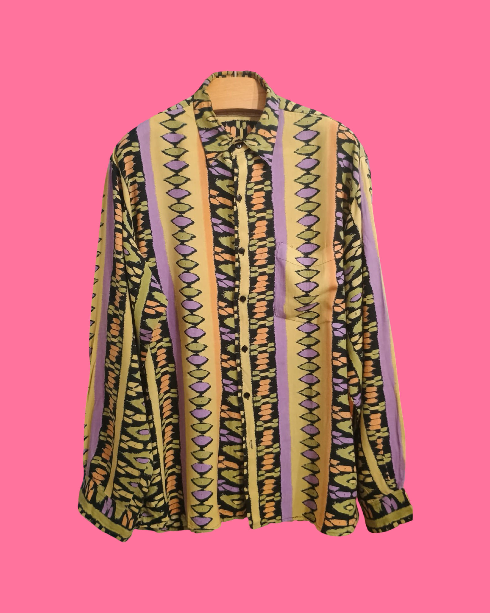 Vintage Multicolor Fantasy 90's Shirt Unisex Size L