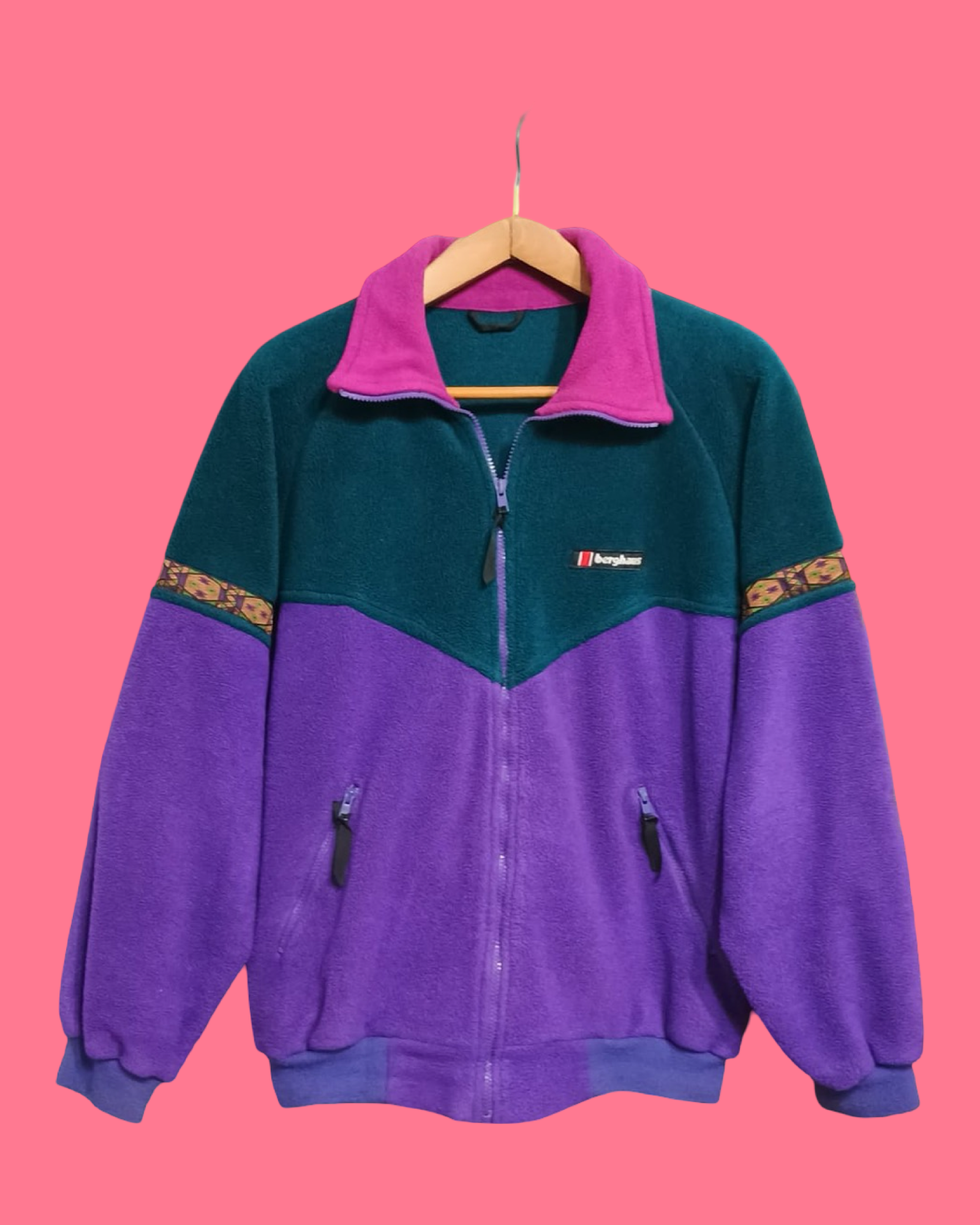Vintage Multicolor Fantasy 90's Sweatshirt Unisex Size L