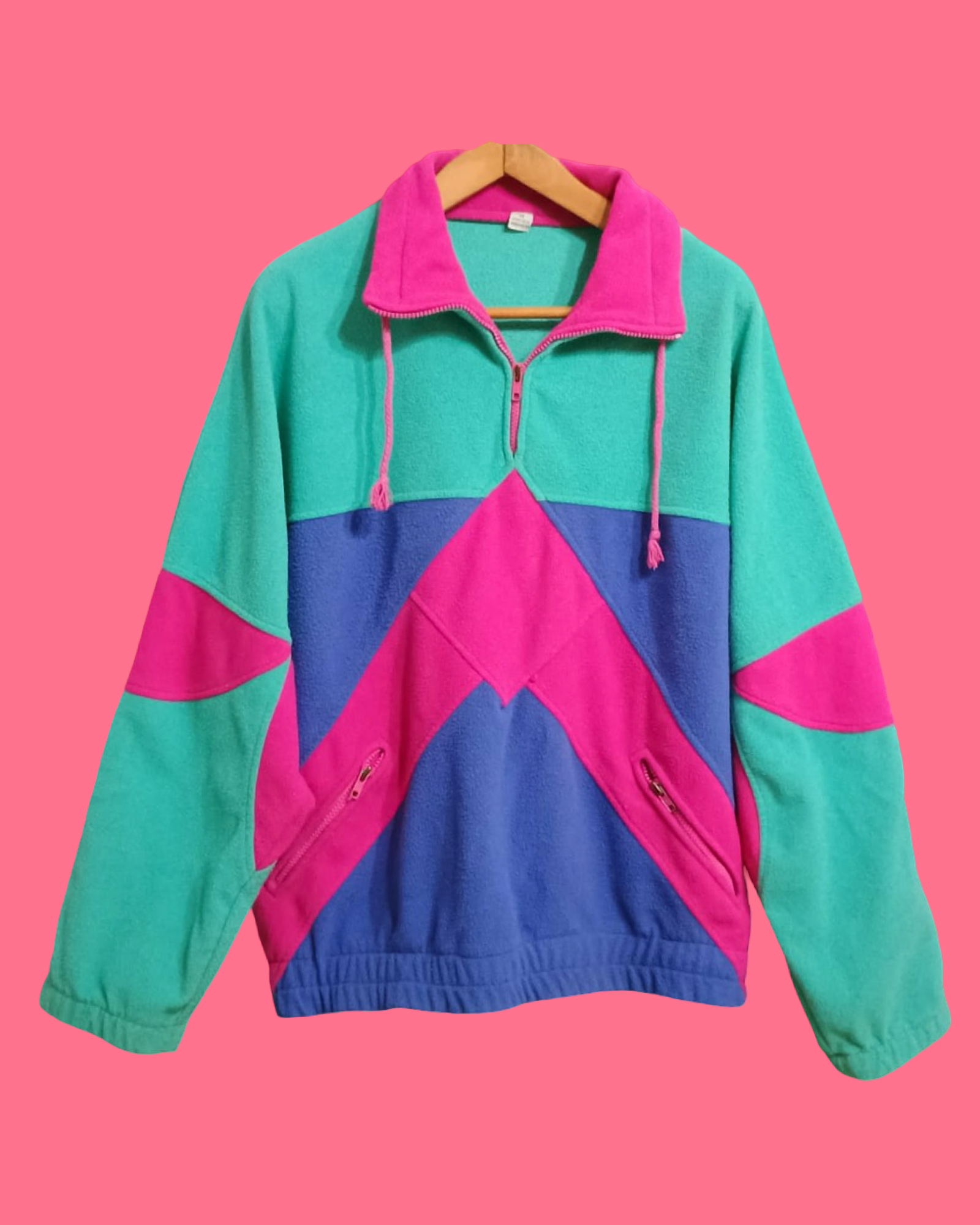 Vintage Multicolor Fantasy 90's Sweatshirt Unisex Size L