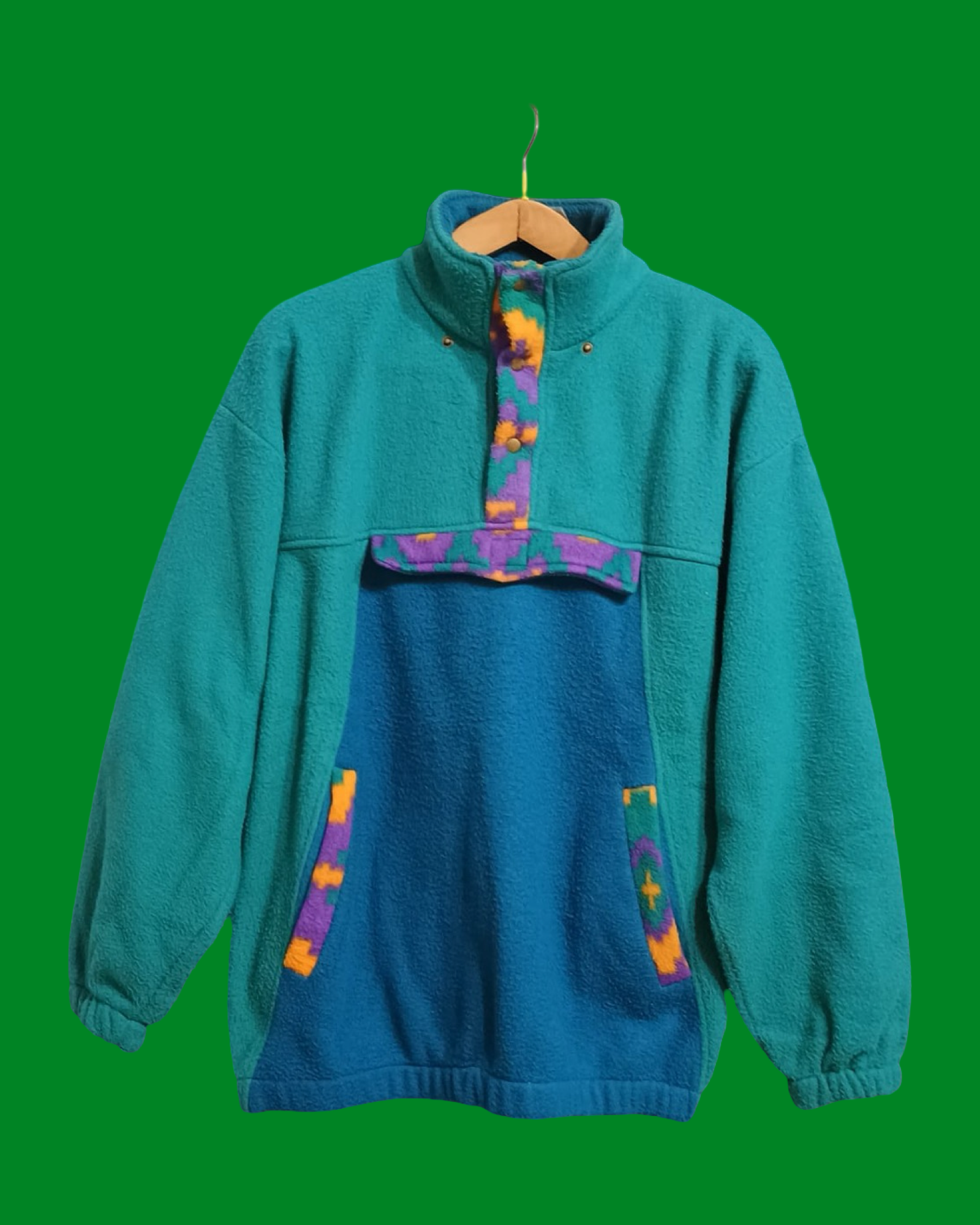 Vintage Multicolor Fantasy 90's Sweatshirt Unisex Size XL