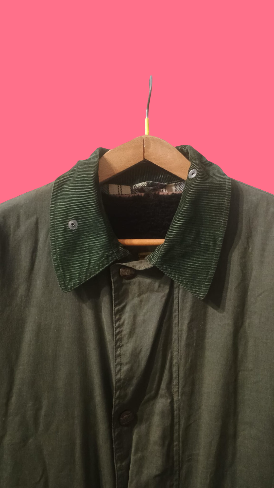 Vintage Green 90's Jacket Unisex Size L