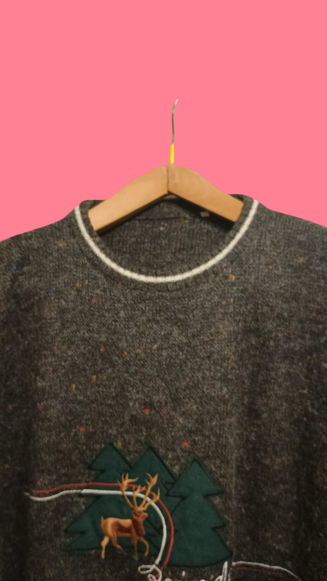 Vintage Multicolor Fantasy 90's Sweater Unisex Size XL