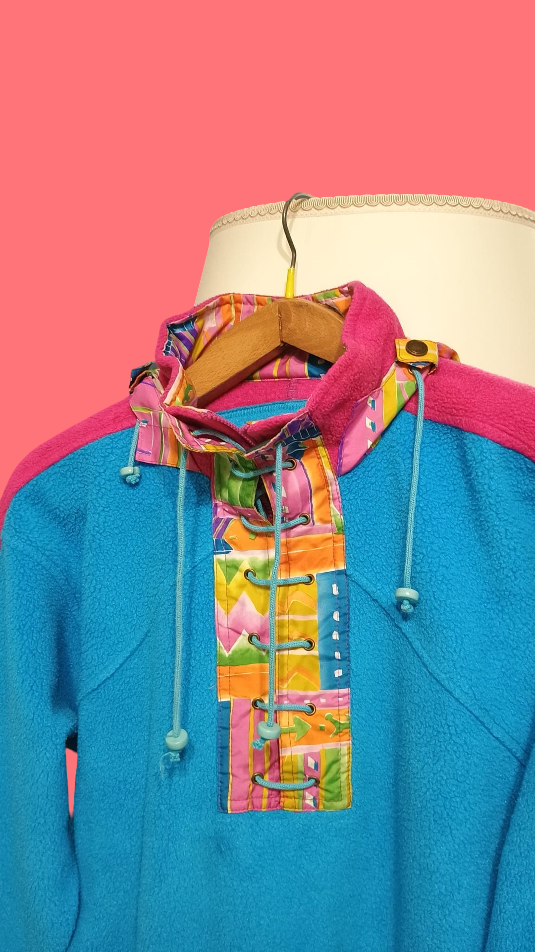 Vintage Multicolor Fantasy 90's Sweatshirt Unisex Size S