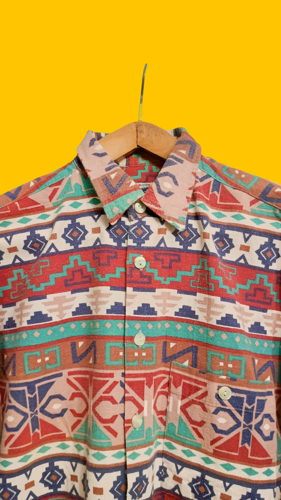 Vintage Multicolor Fantasy 90's Shirt Unisex Size L