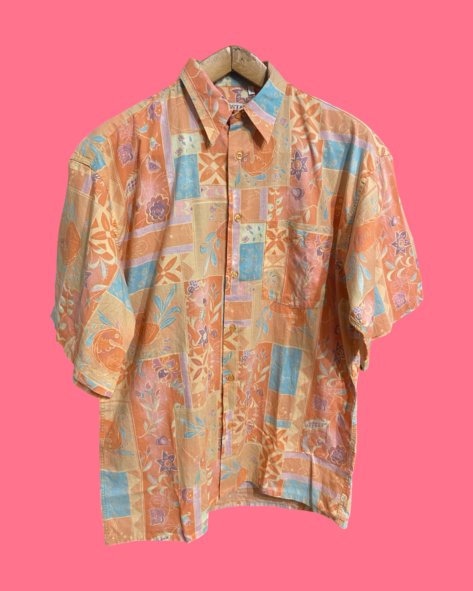 Vintage Multicolor Fantasy 90's Shirt Unisex Size L