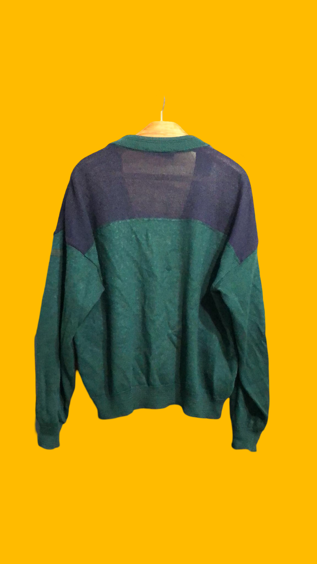 Maglione Vintage Multicolor A Fantasia Anni 90 Unisex Size L
