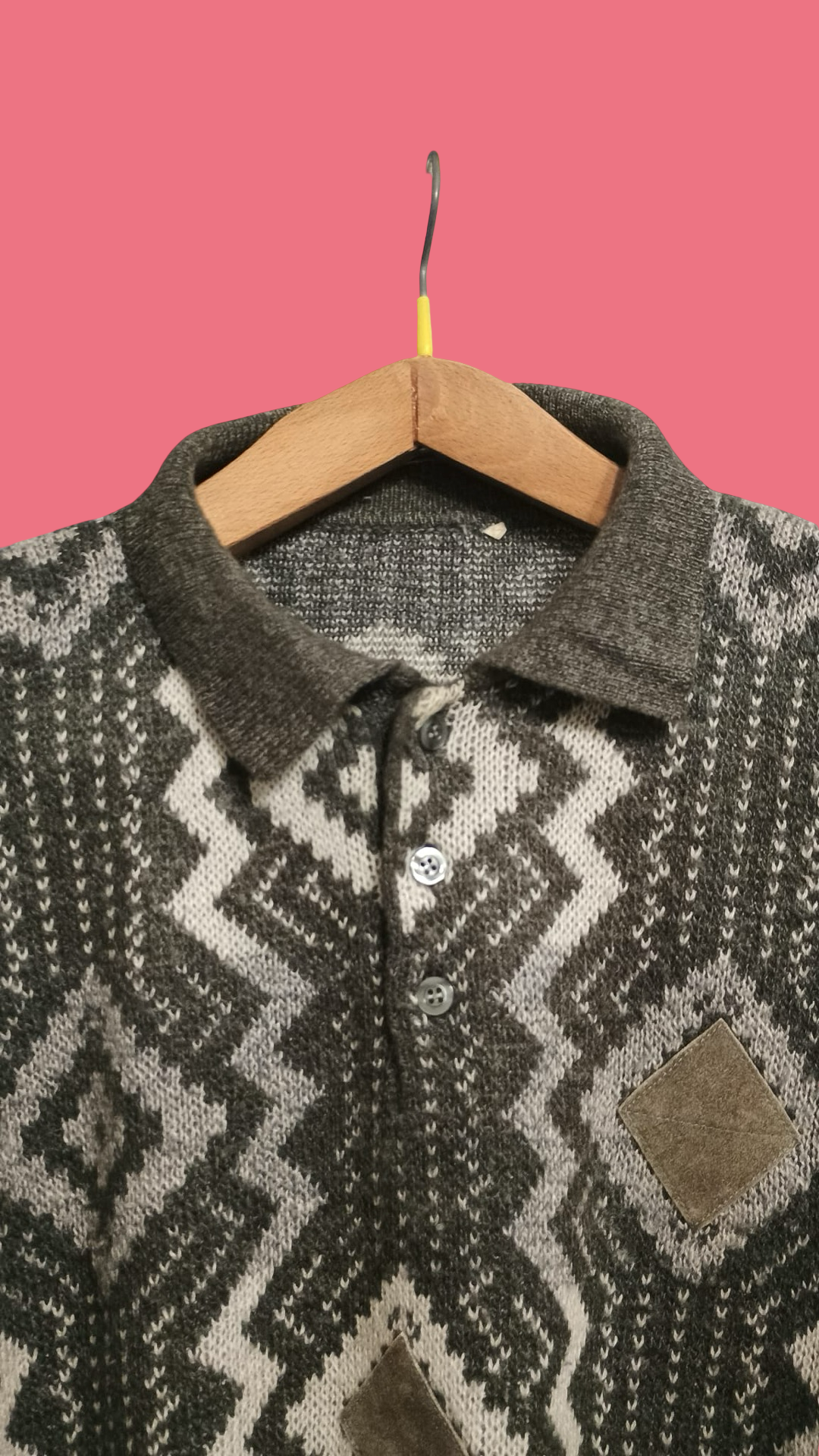 Vintage Multicolor Fantasy 90's Sweater Unisex Size M