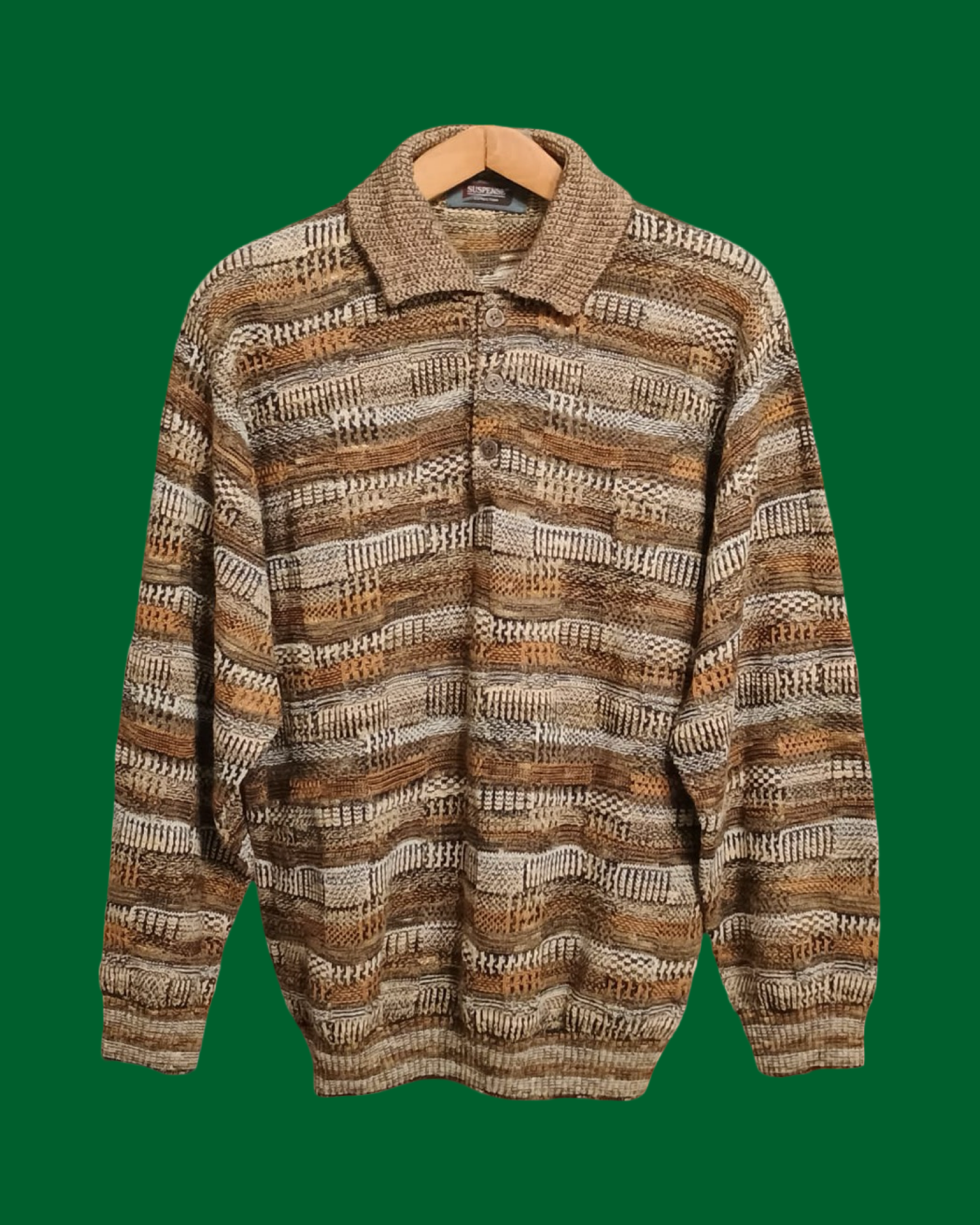 Vintage Multicolor Fantasy 90's Sweater Unisex Size M
