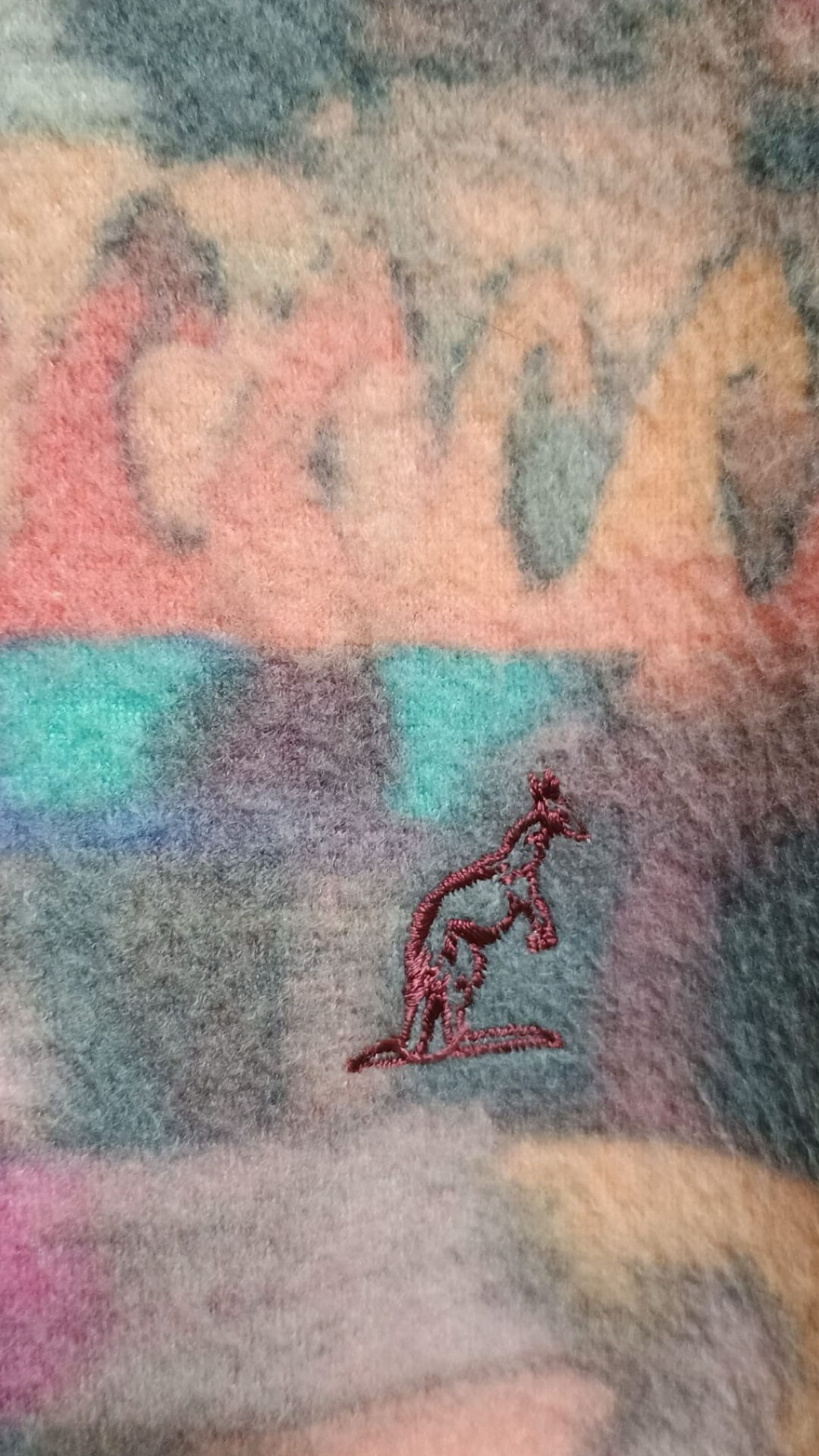 Vintage Multicolor Fantasy 90's Pile Sweatshirt Unisex Size L