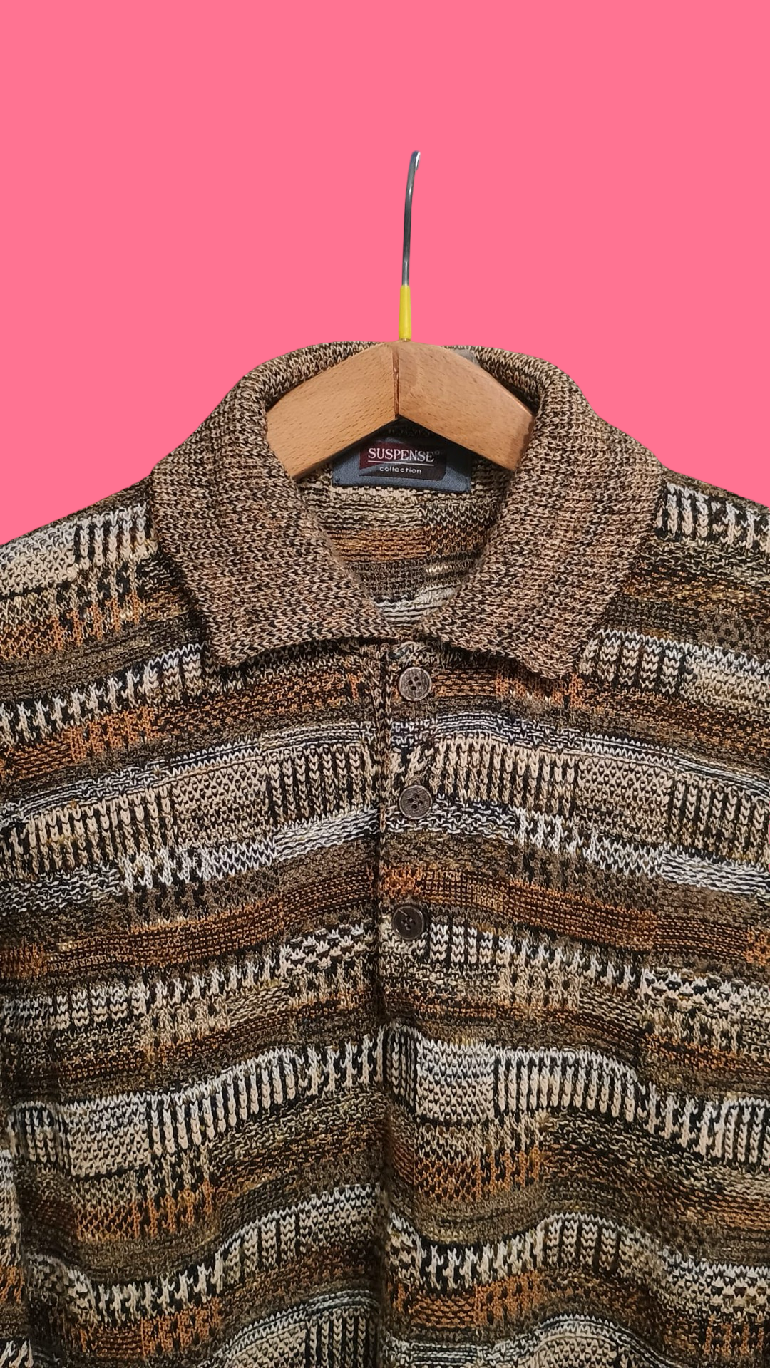 Vintage Multicolor Fantasy 90's Sweater Unisex Size M