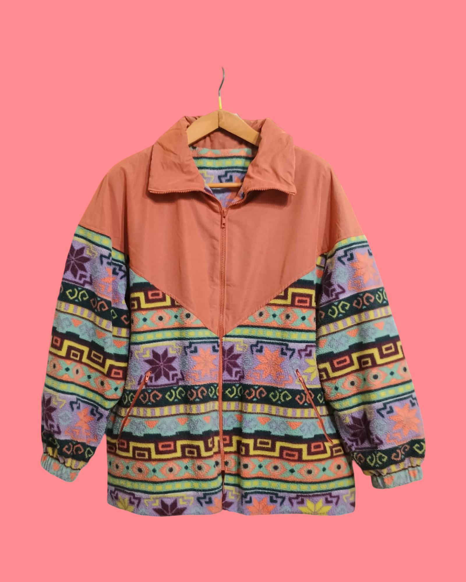 Vintage Multicolor Fantasy 90's Sweatshirt Unisex Size XL