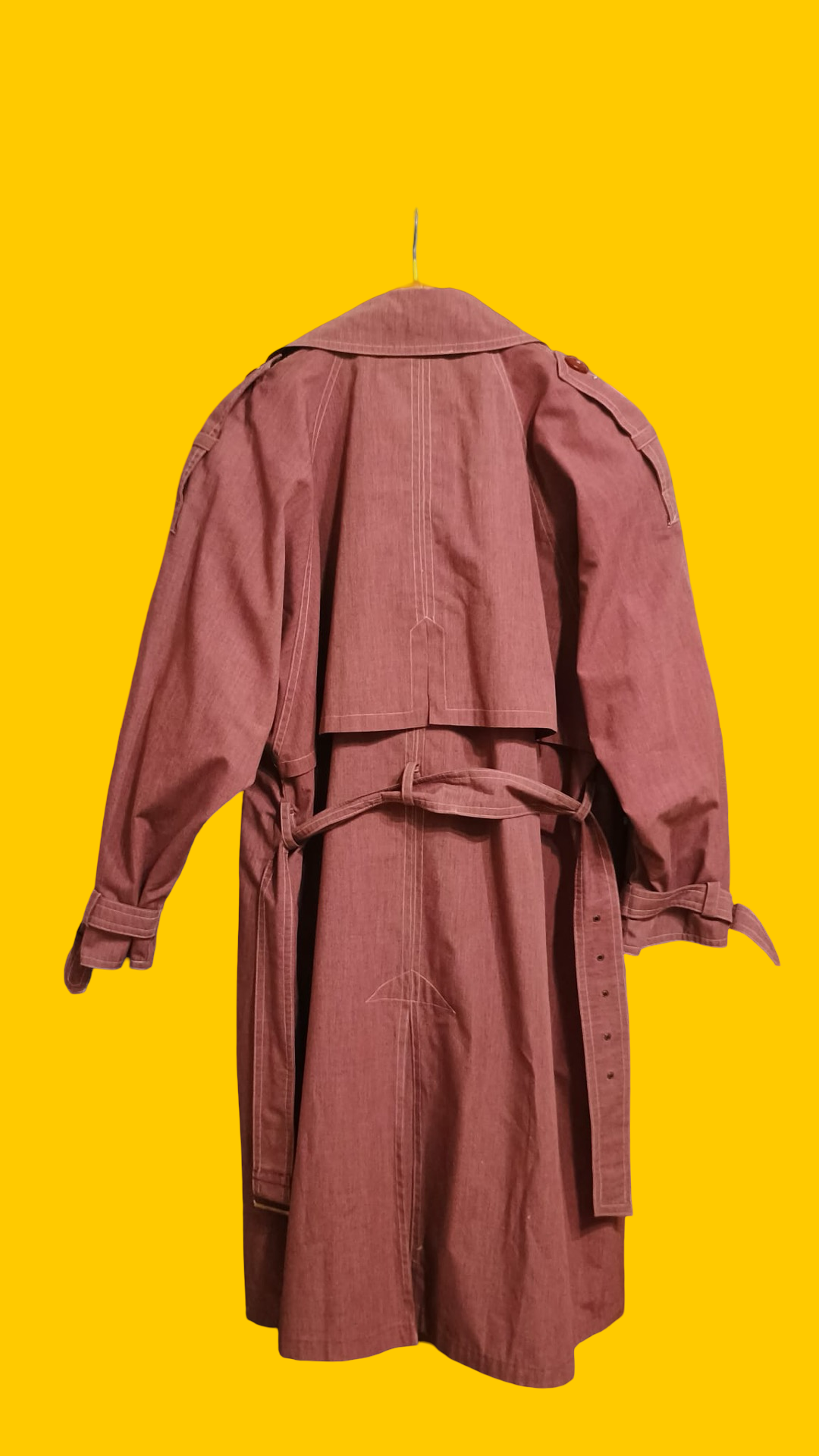 Vintage Multicolor Fantasy 90's Trench Woman Size XL