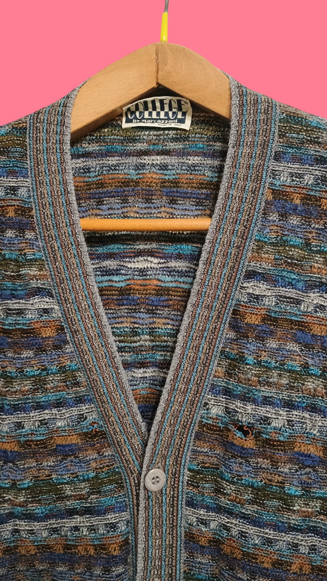 Vintage Multicolor Fantasy 90's Sweater Unisex Size M