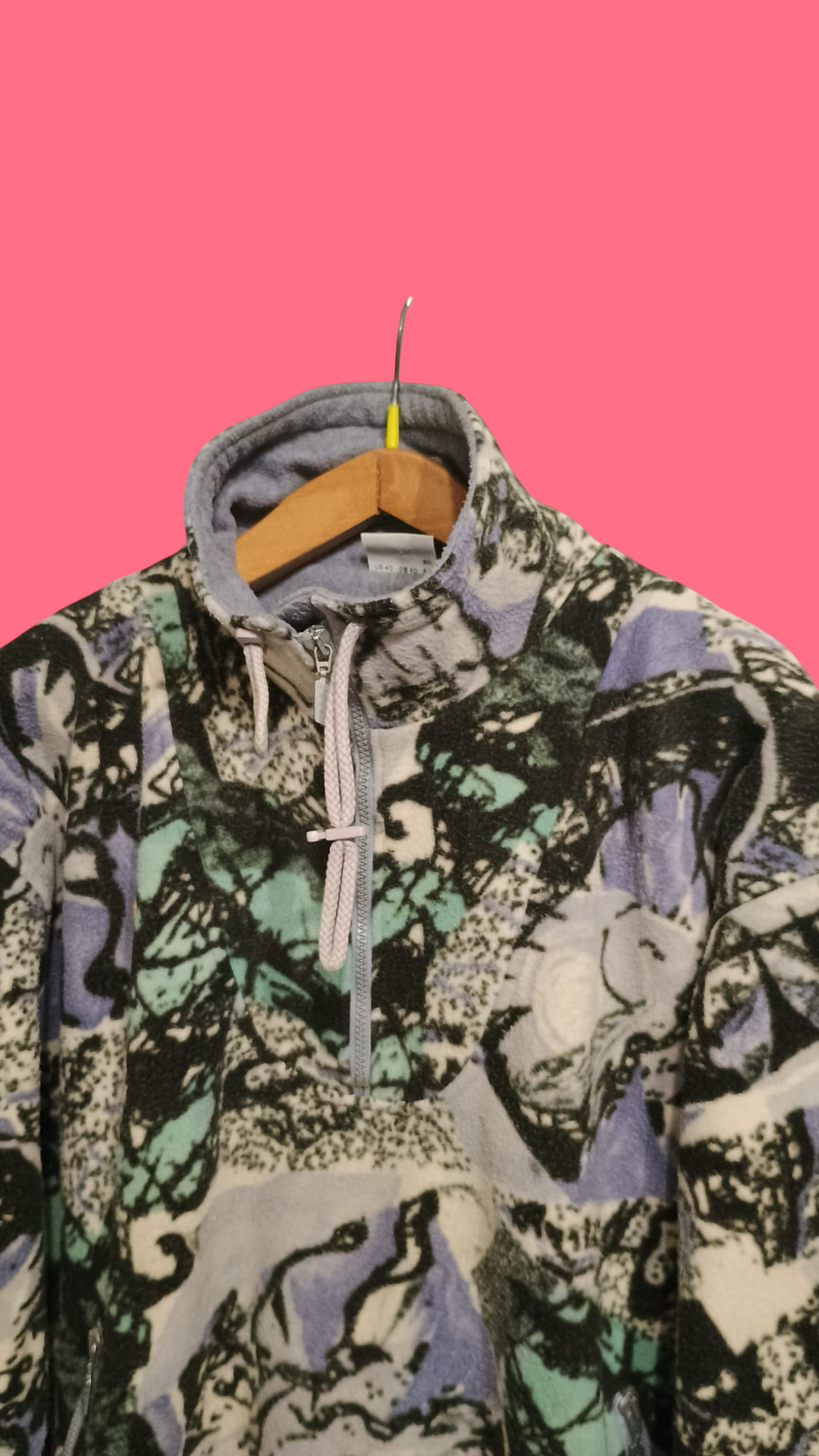 Vintage Multicolor Fantasy 90's Sweatshirt Unisex Size XL