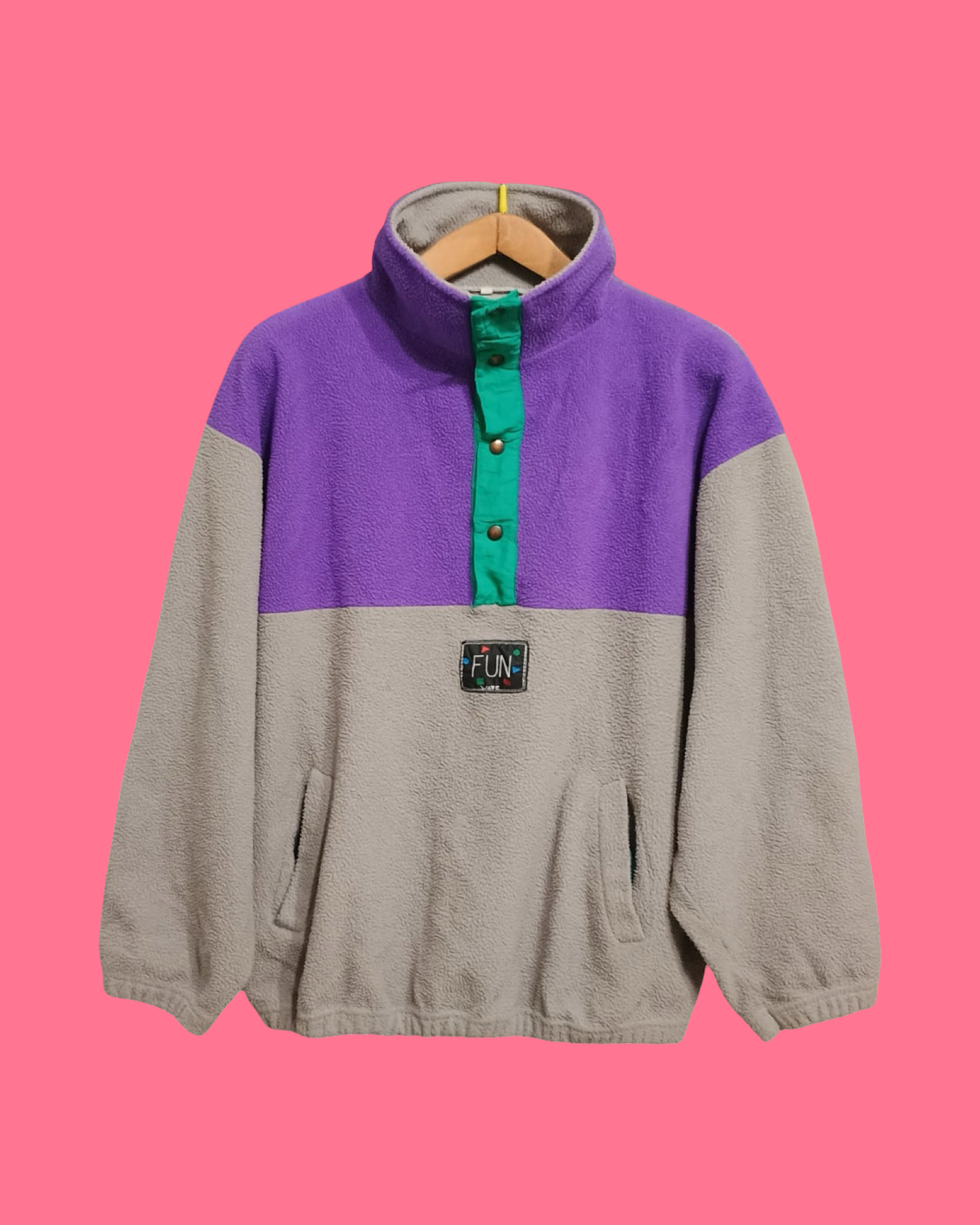 Vintage Multicolor Fantasy 90's Sweatshirt Unisex Size M