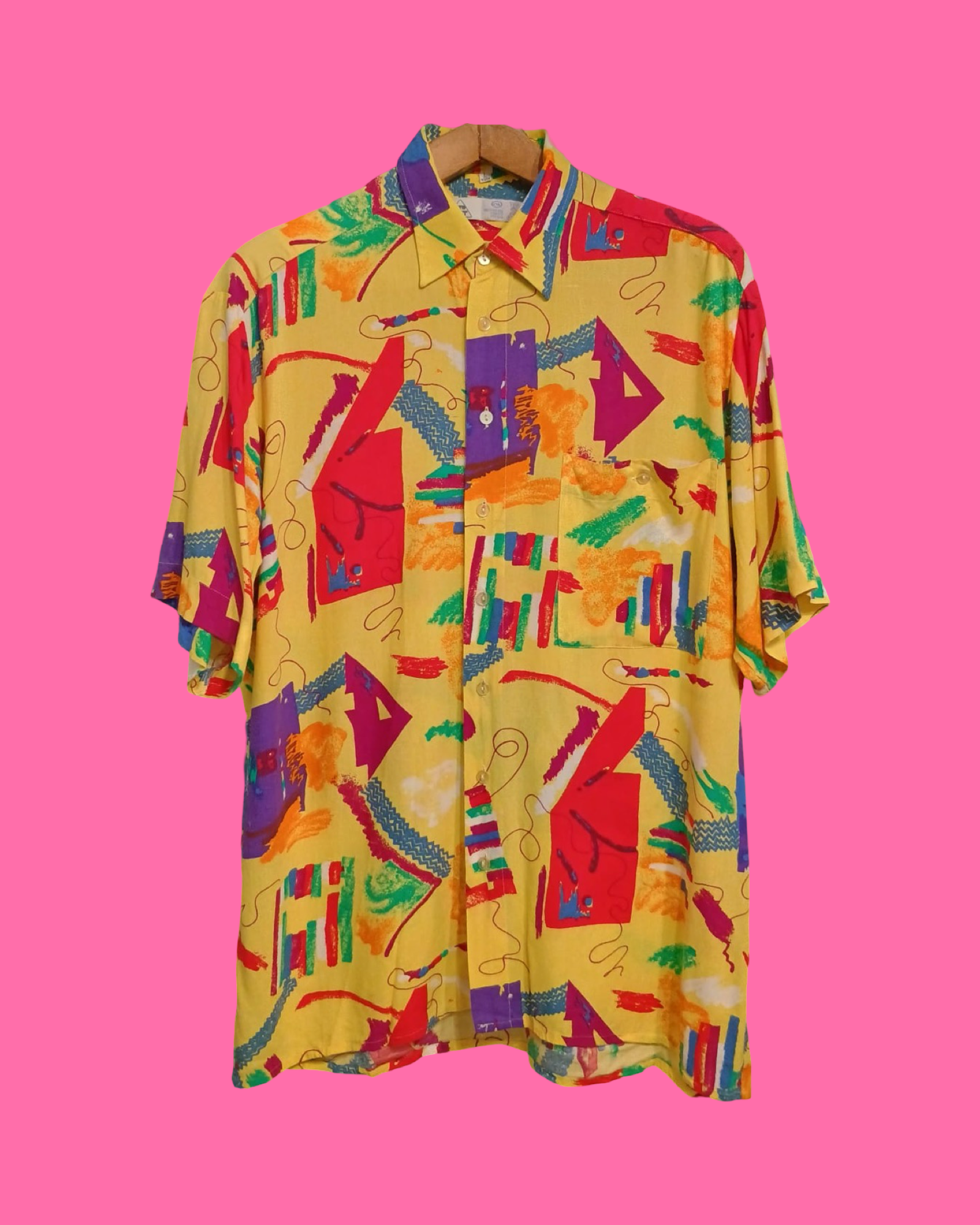 Vintage Multicolor Fantasy 90's Shirt Unisex Size L