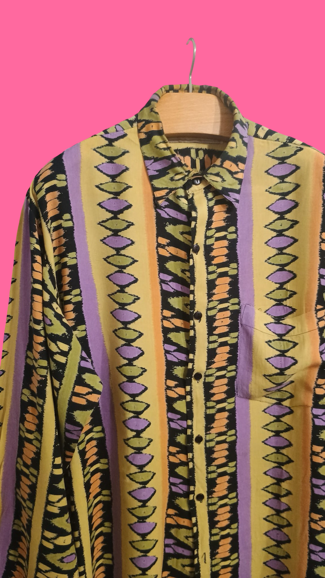 Vintage Multicolor Fantasy 90's Shirt Unisex Size L