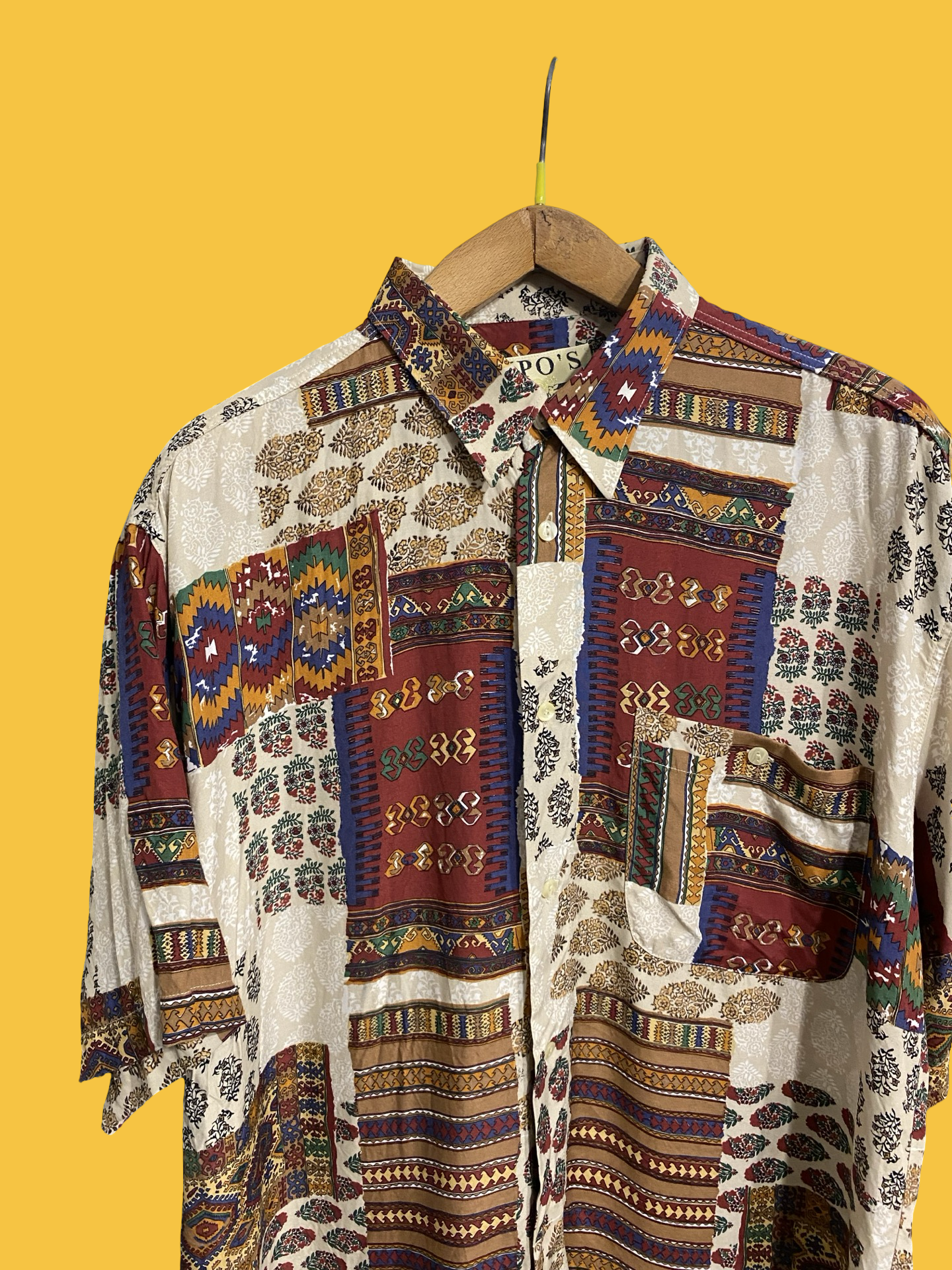 Vintage Style Multicolor Fantasy 90's Shirt Unisex Size XL